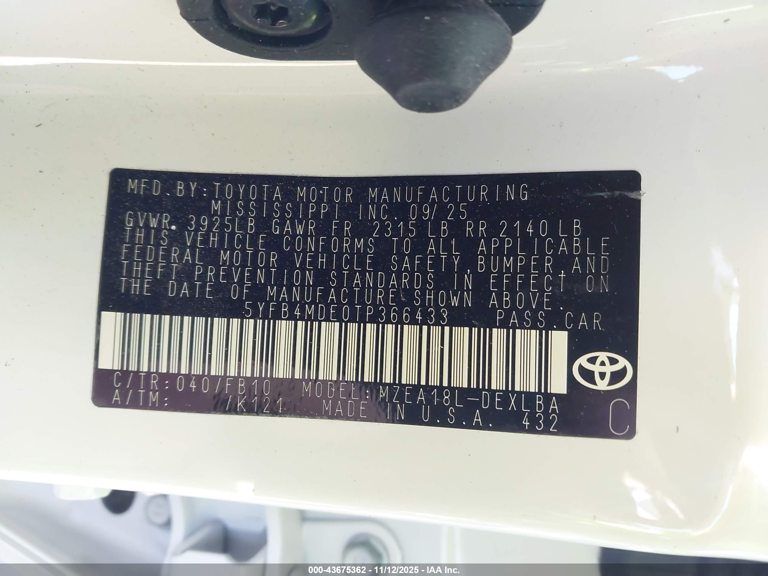 TOYOTA COROLLA image 9