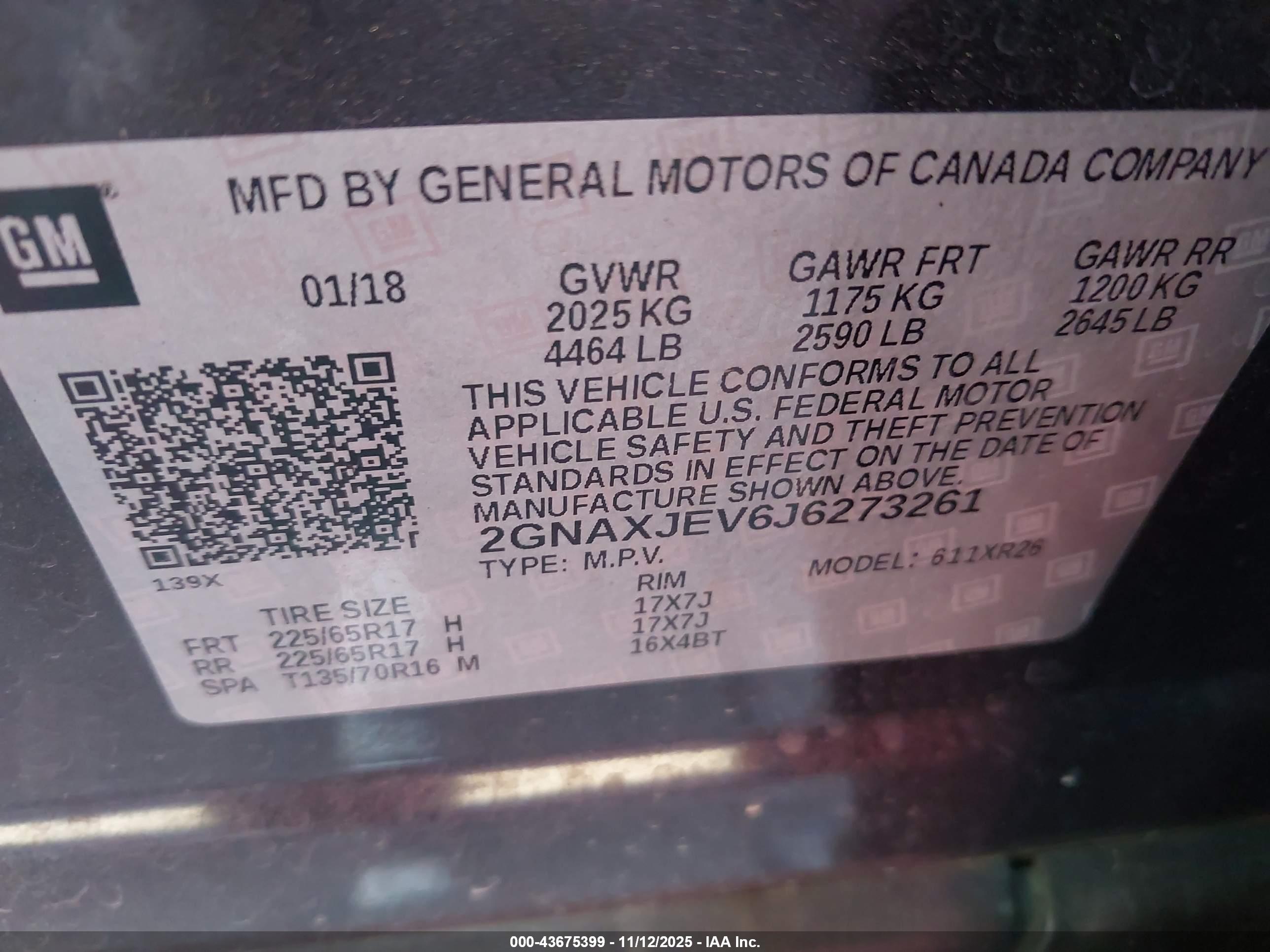 CHEVROLET EQUINOX image 9
