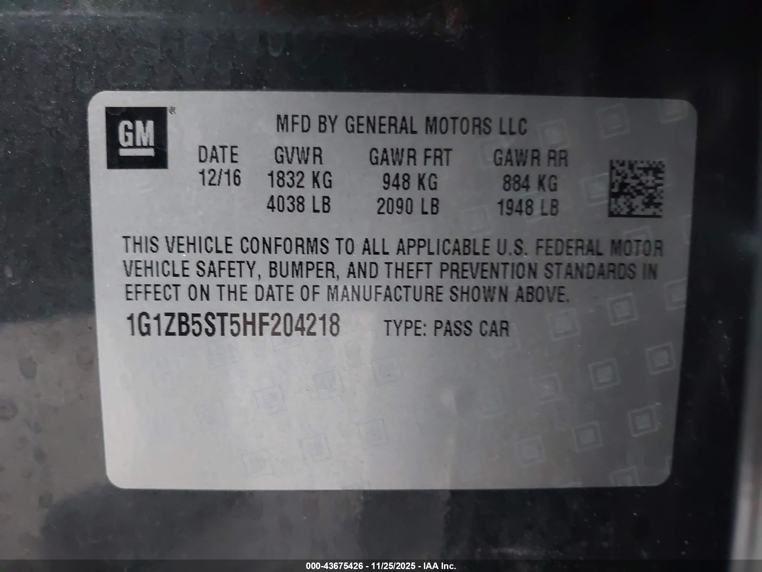 CHEVROLET MALIBU image 9