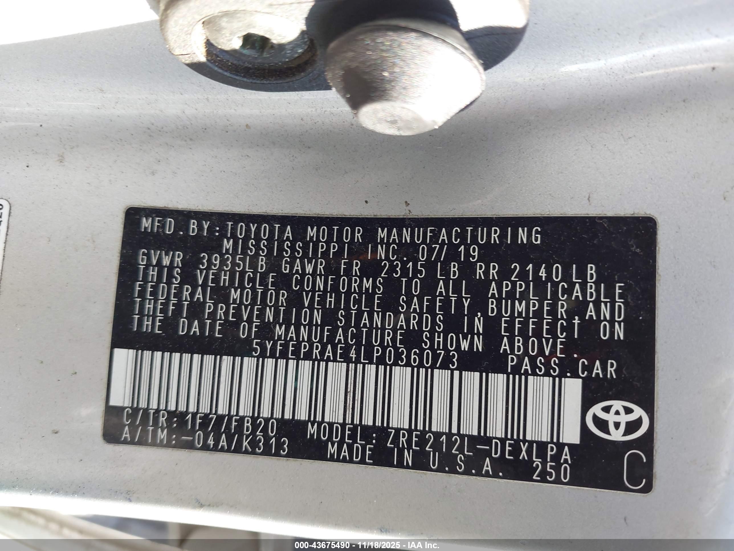 TOYOTA COROLLA image 9