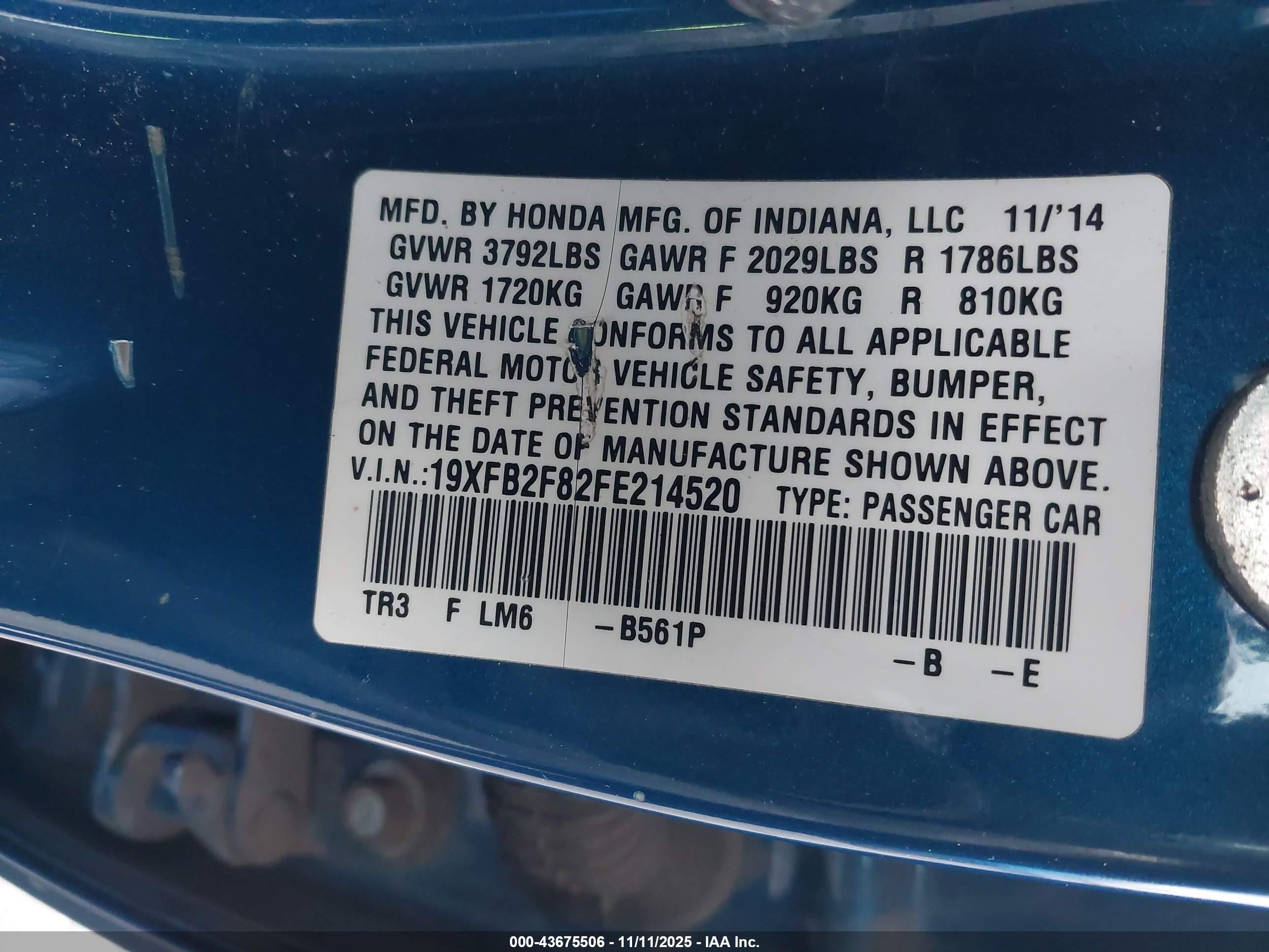 HONDA CIVIC image 9
