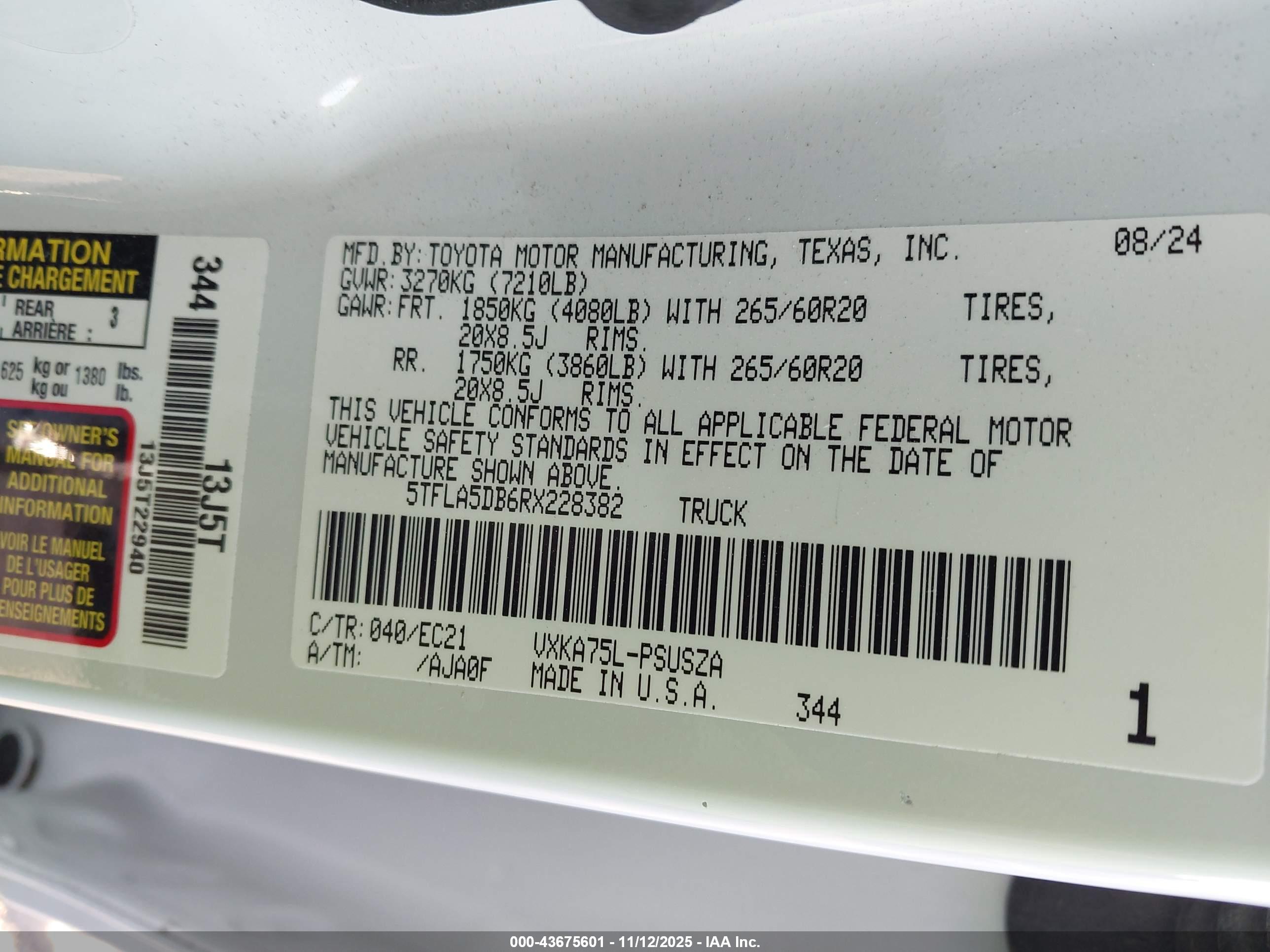 TOYOTA TUNDRA image 9