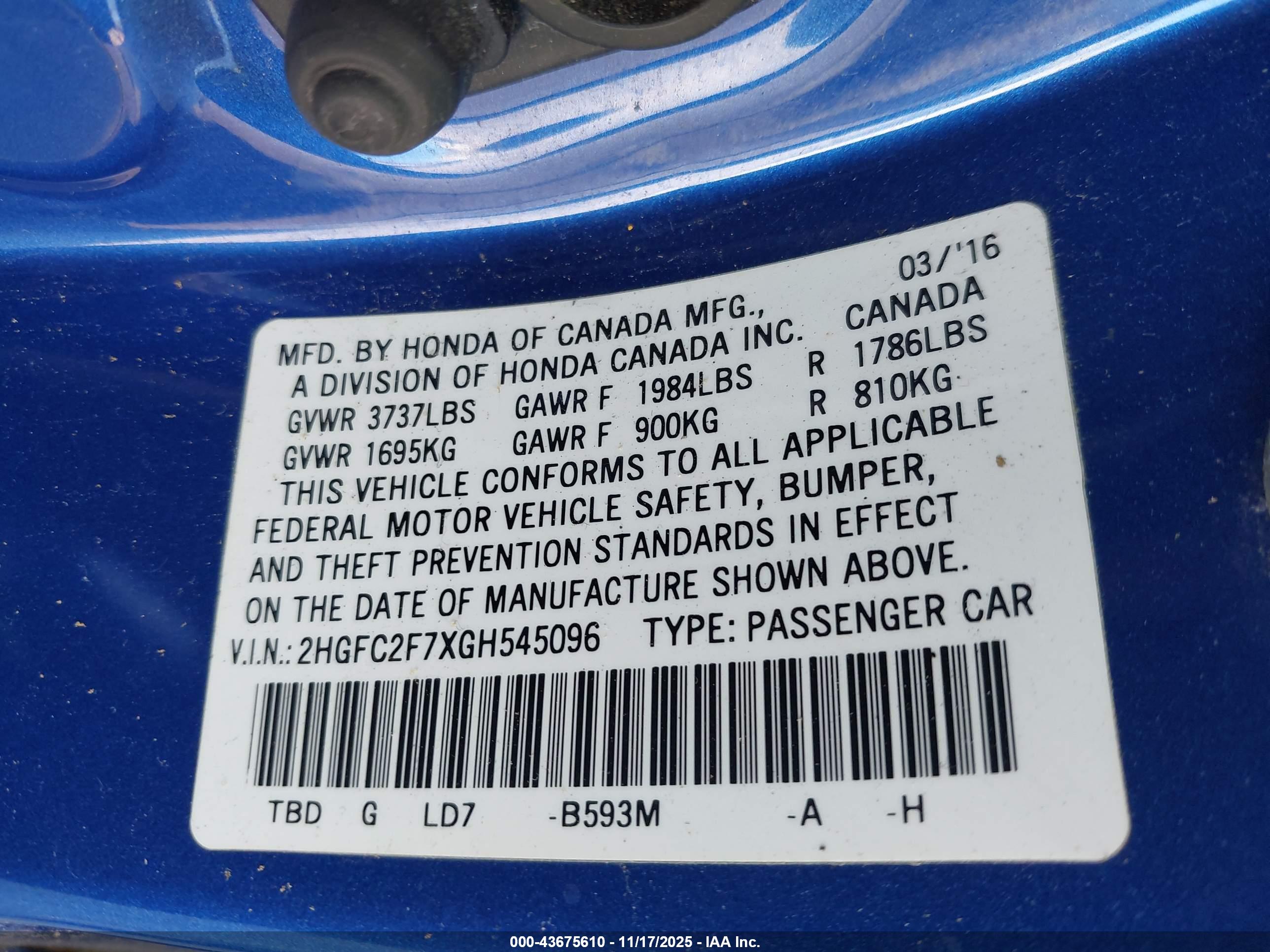 HONDA CIVIC image 9