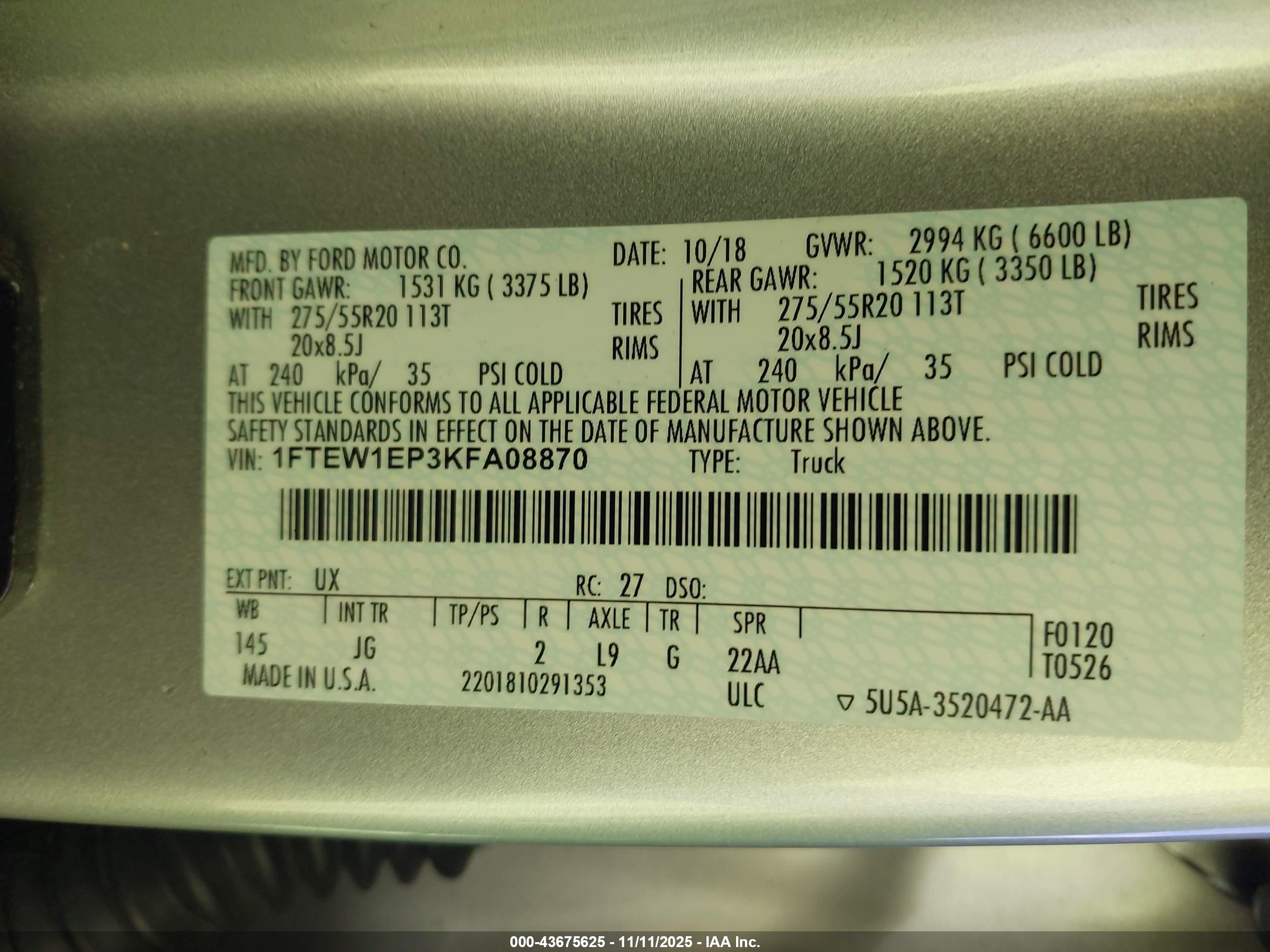 FORD F-150 image 9