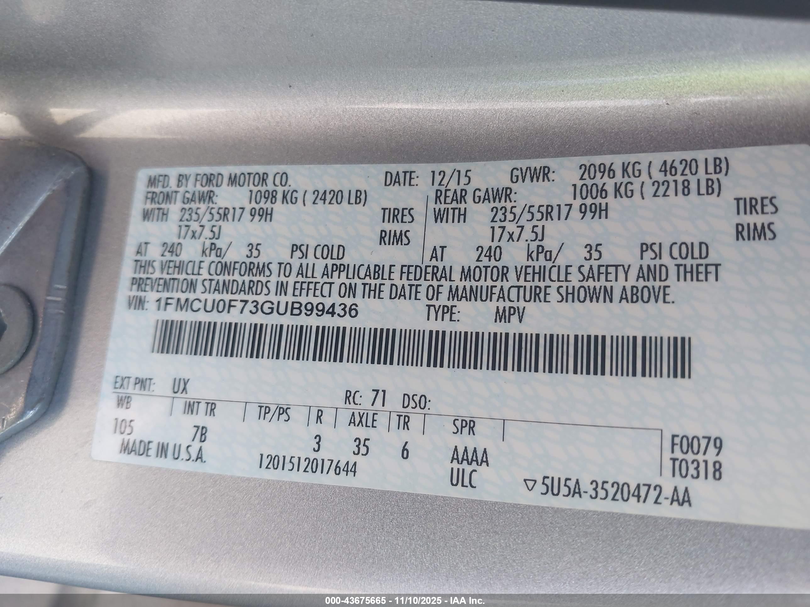 FORD ESCAPE image 9