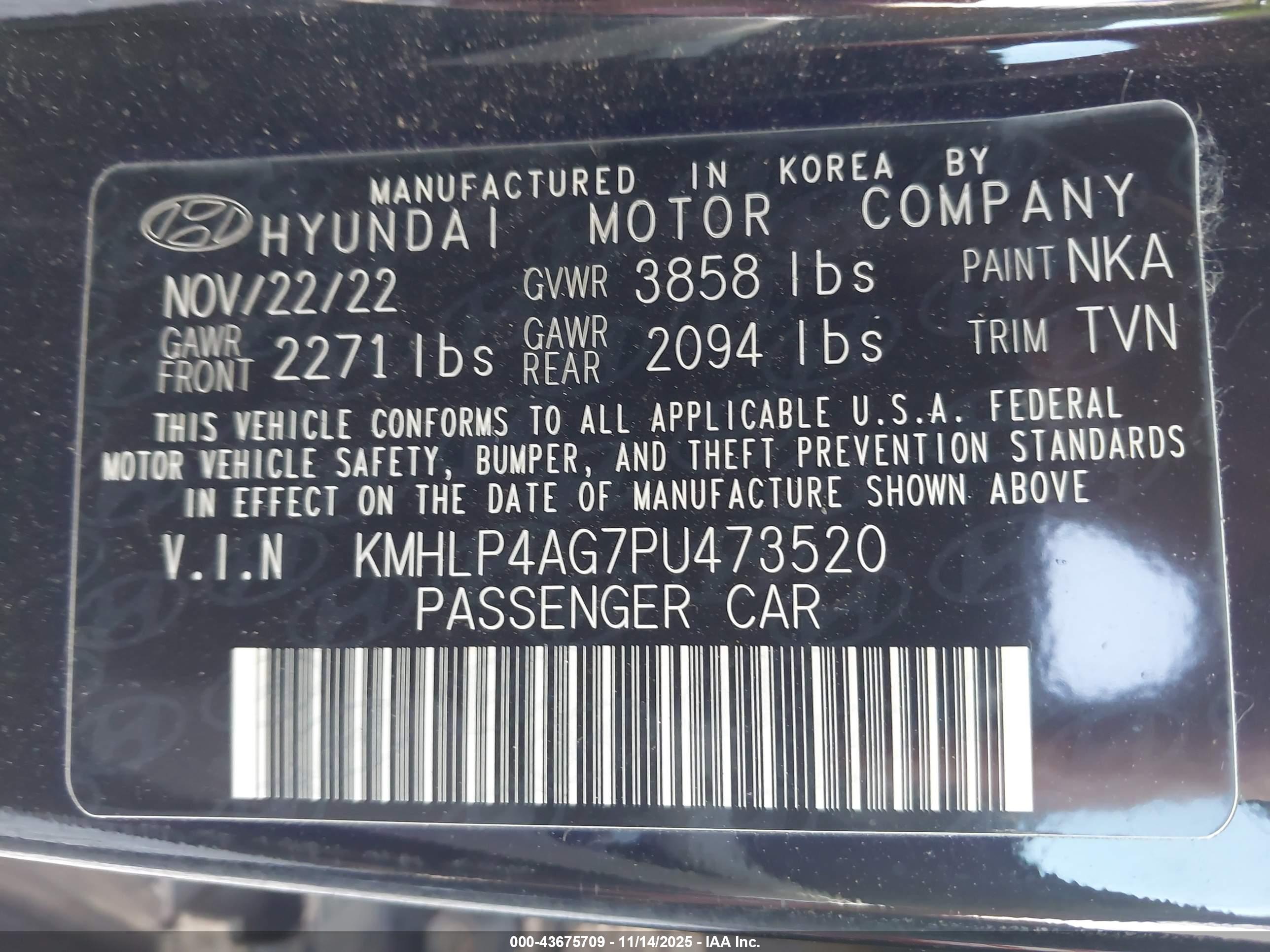 HYUNDAI ELANTRA image 9