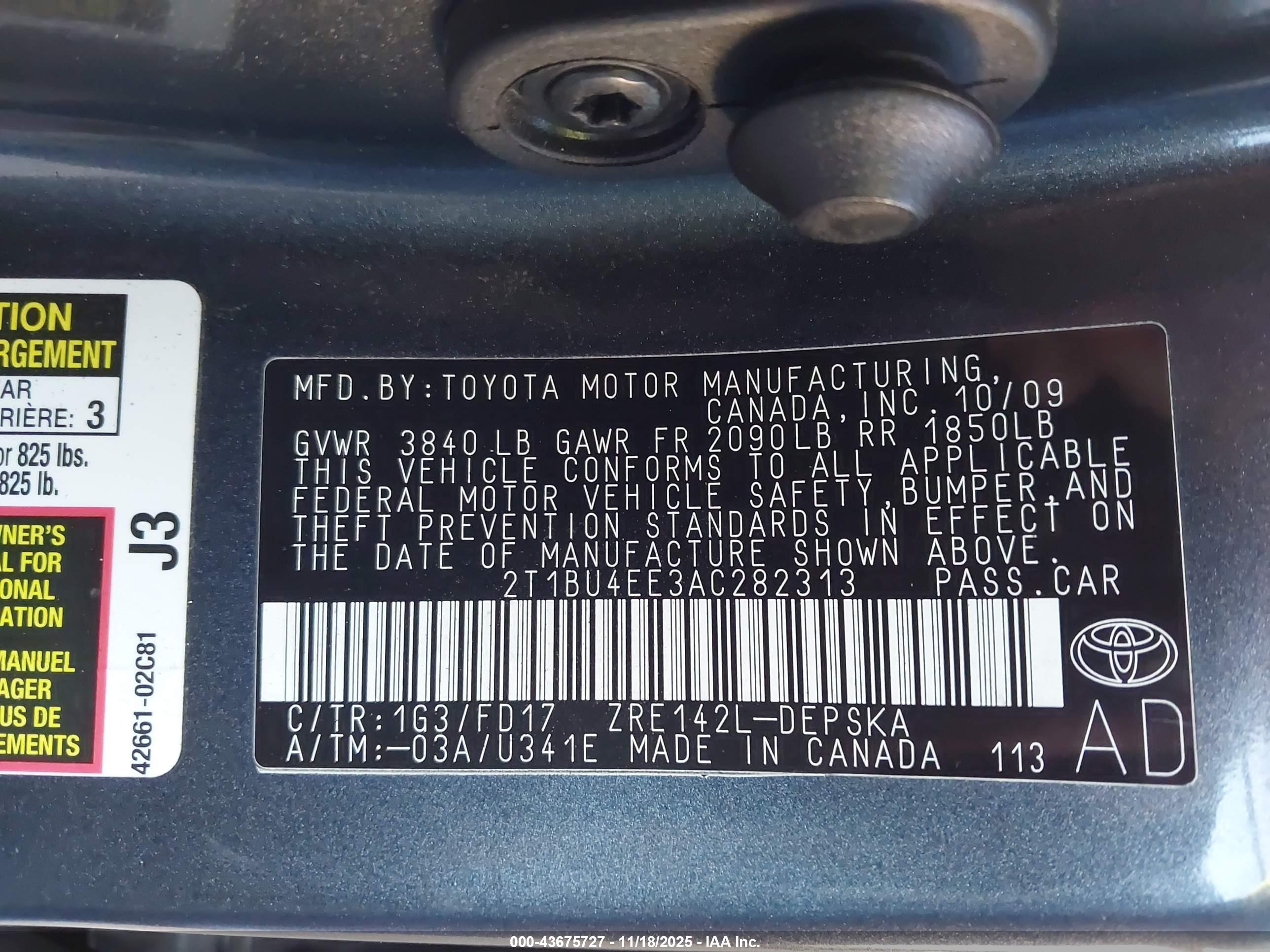 TOYOTA COROLLA image 9