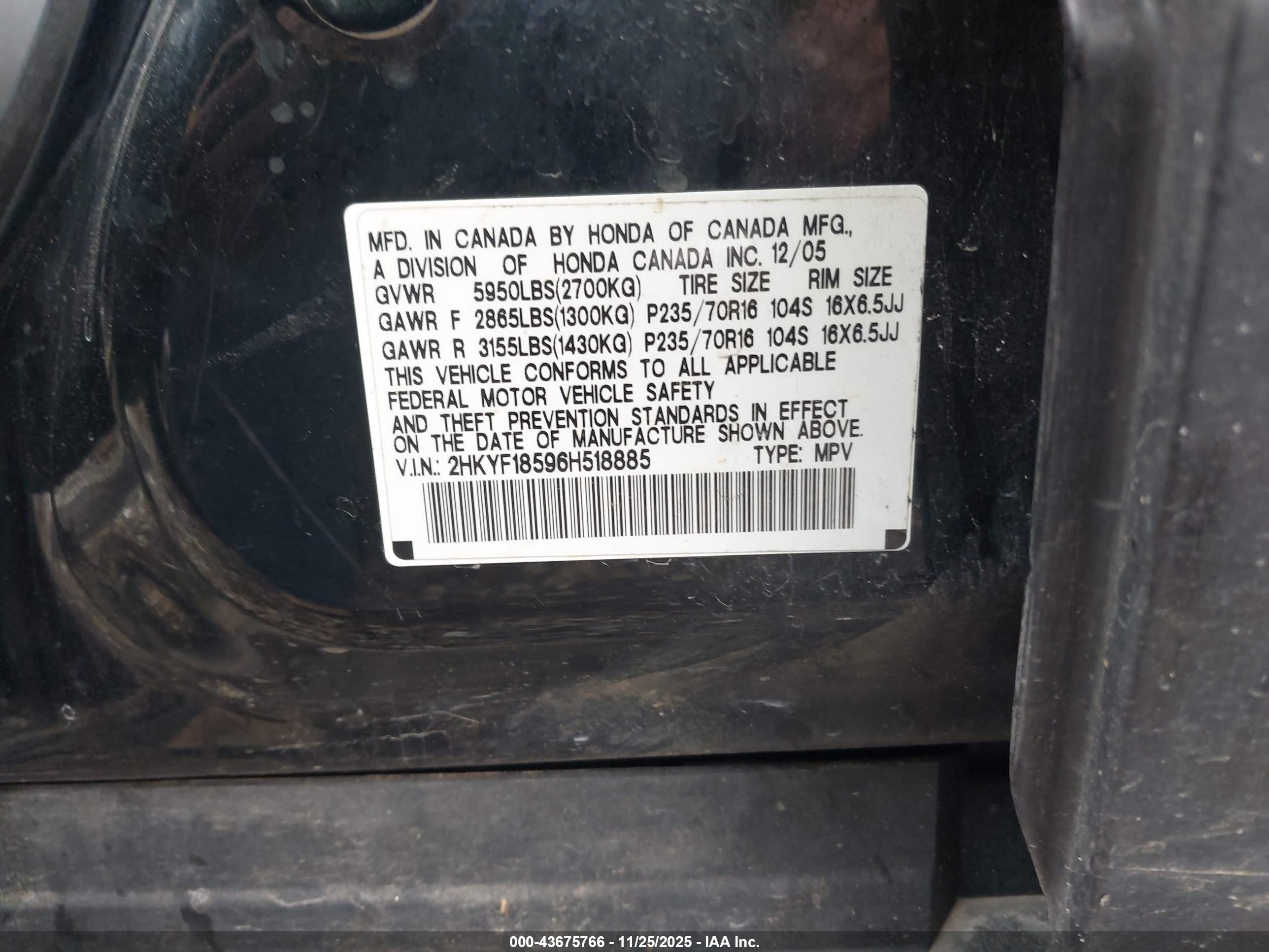 HONDA PILOT image 9