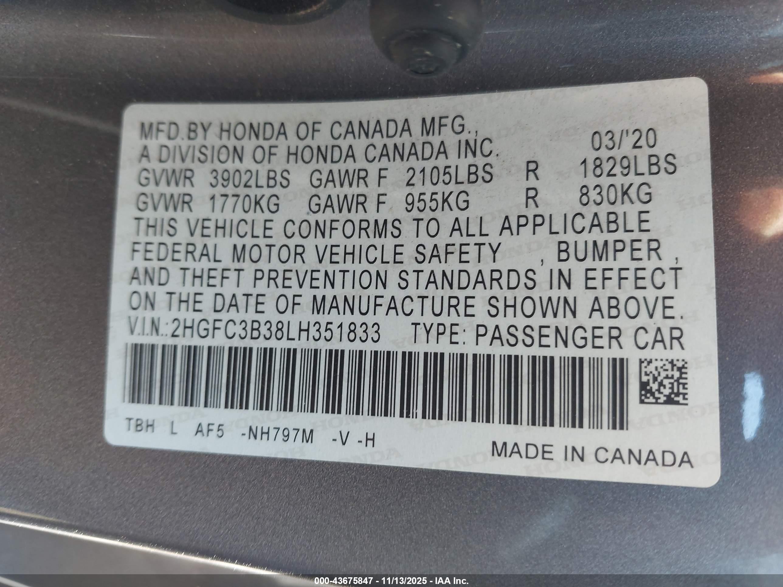 HONDA CIVIC image 9