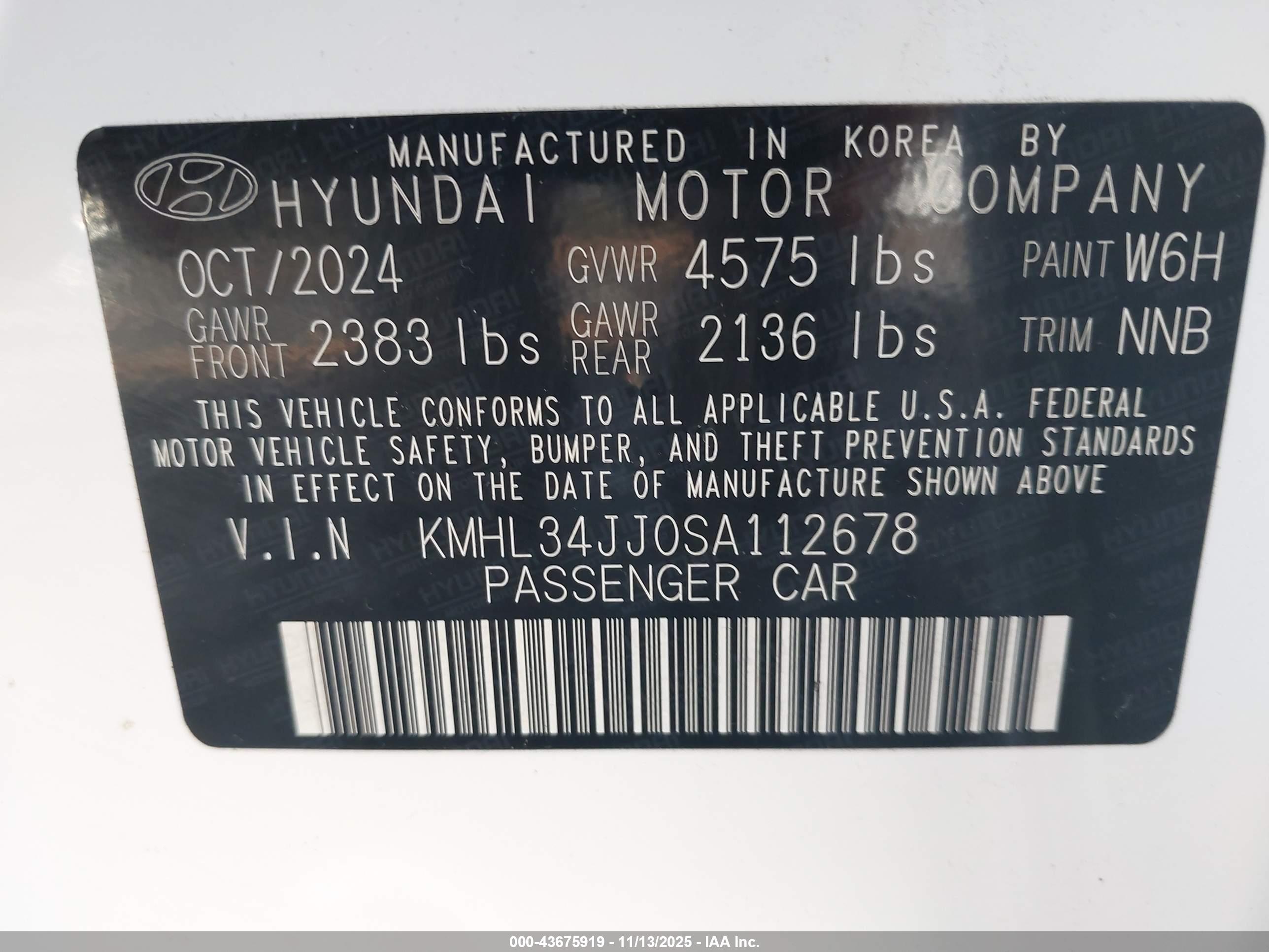 HYUNDAI SONATA image 9