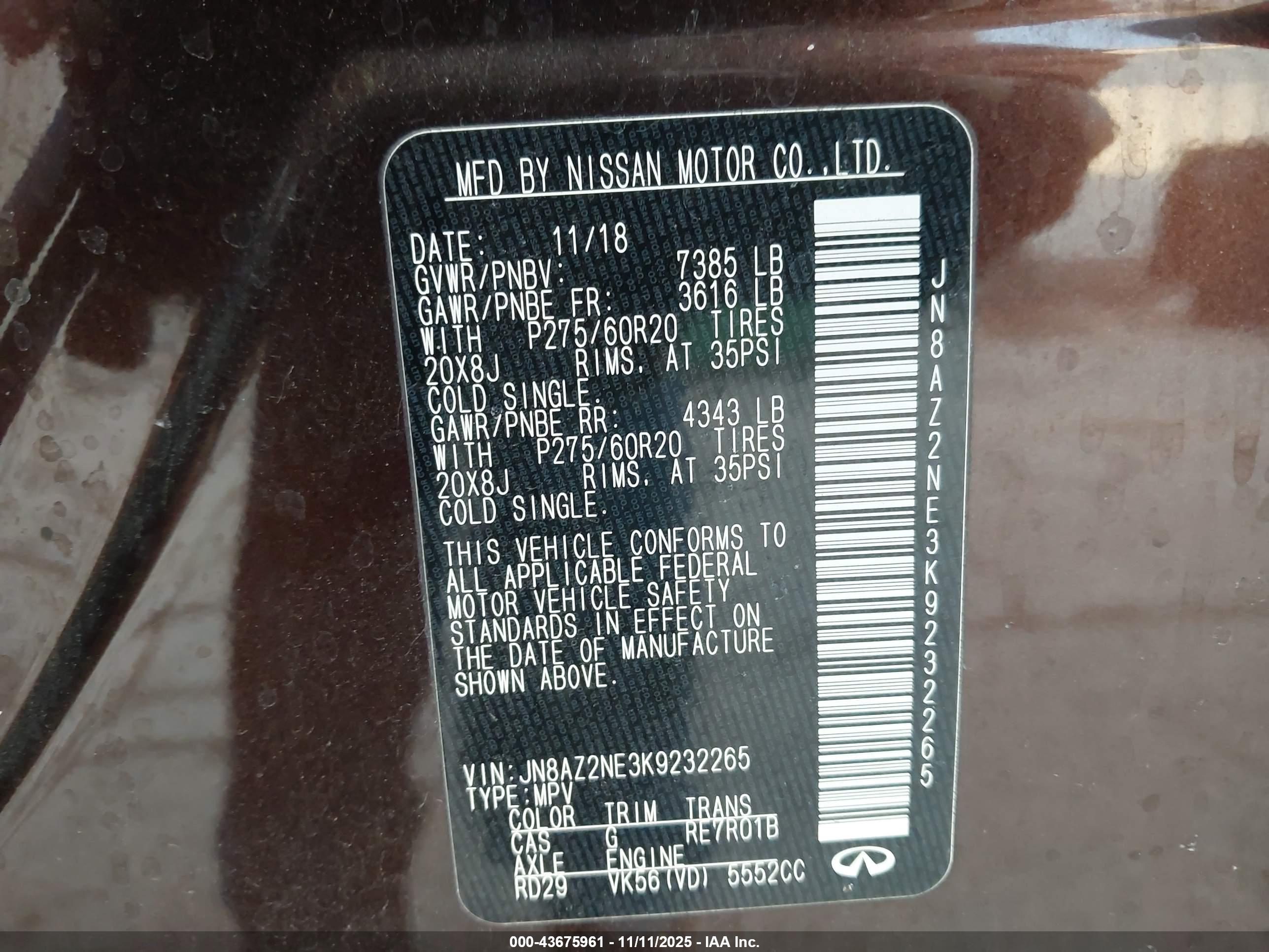 INFINITI QX80 image 9