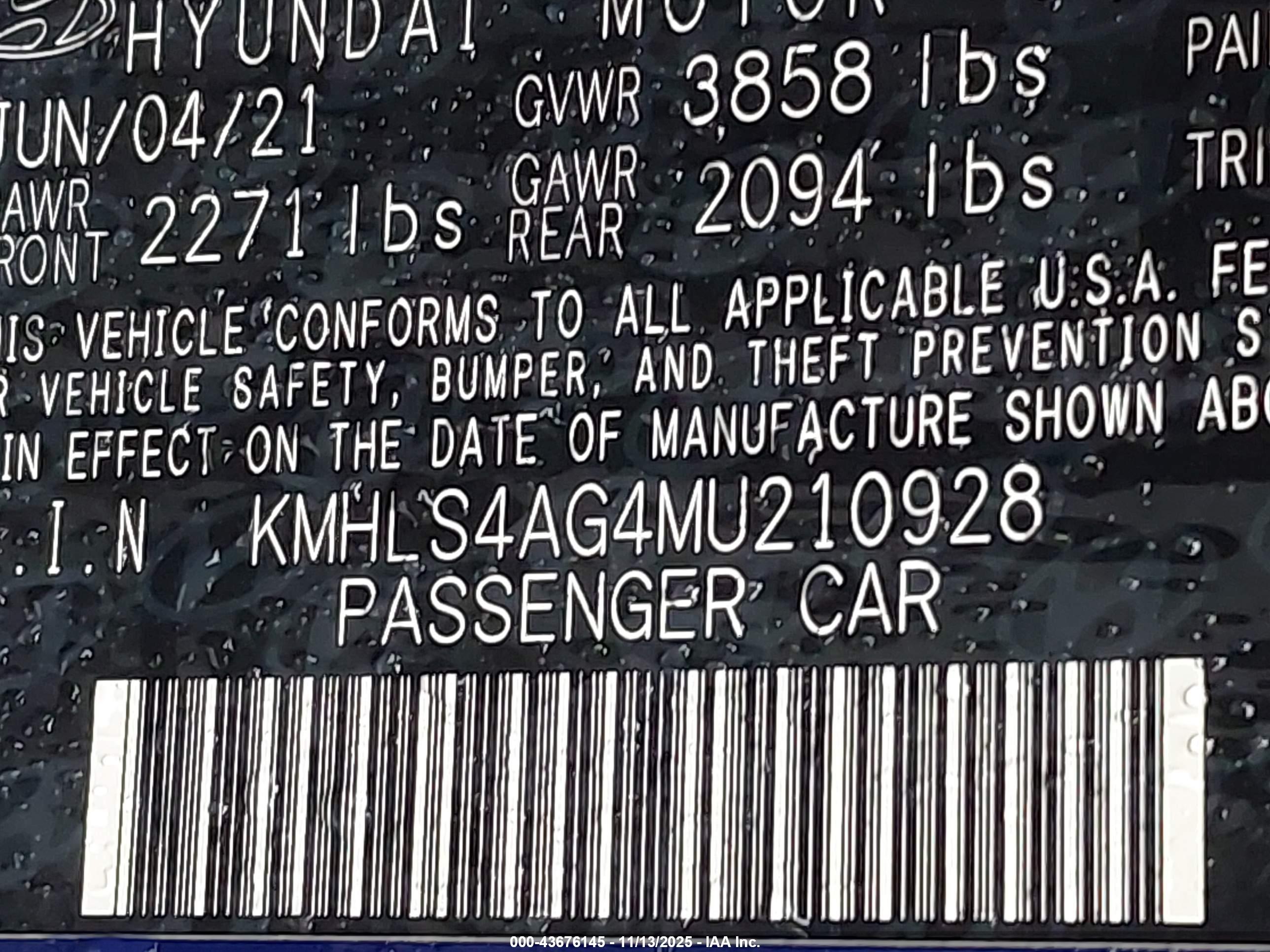 HYUNDAI ELANTRA image 9