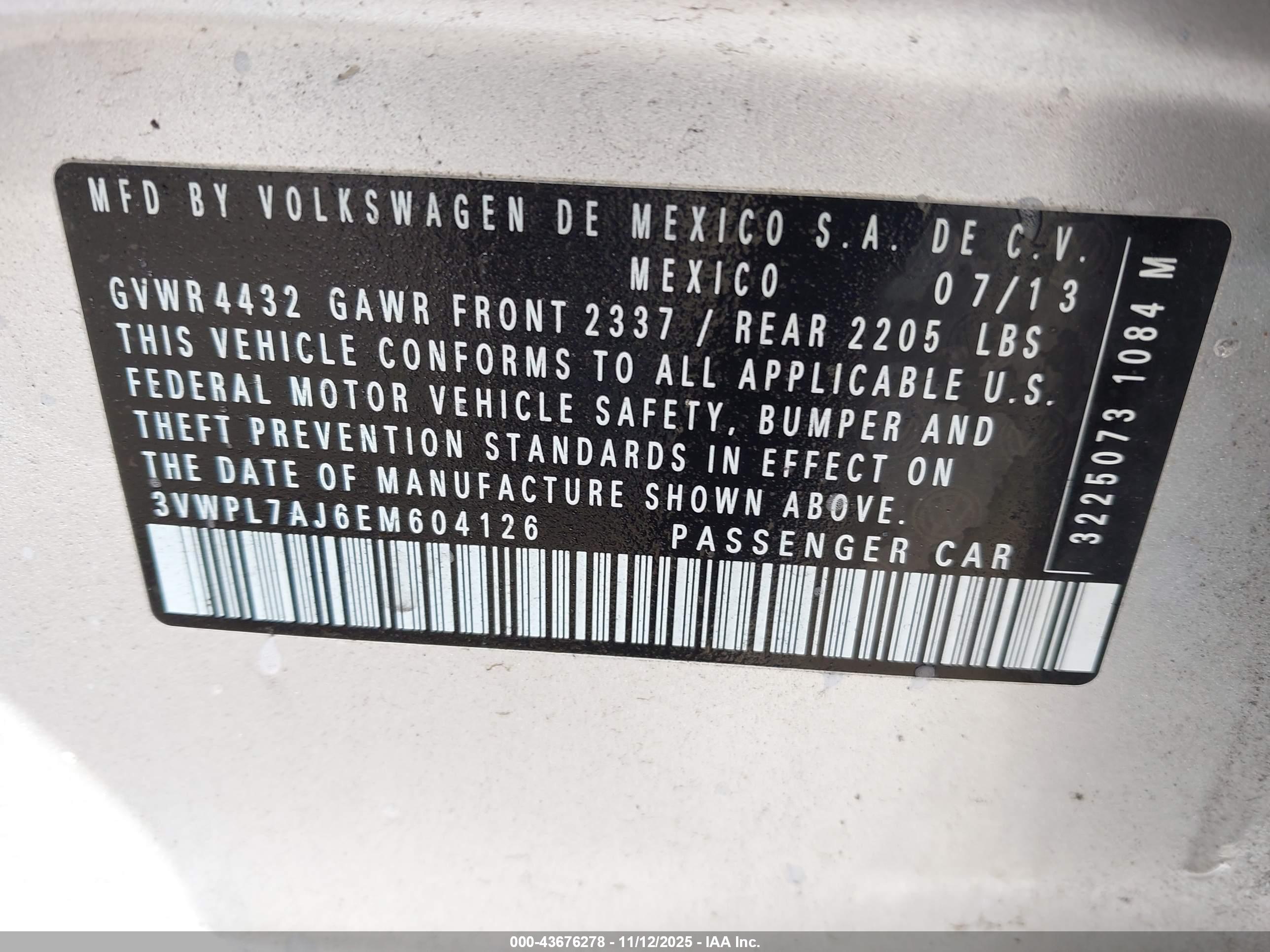 VOLKSWAGEN JETTA image 9