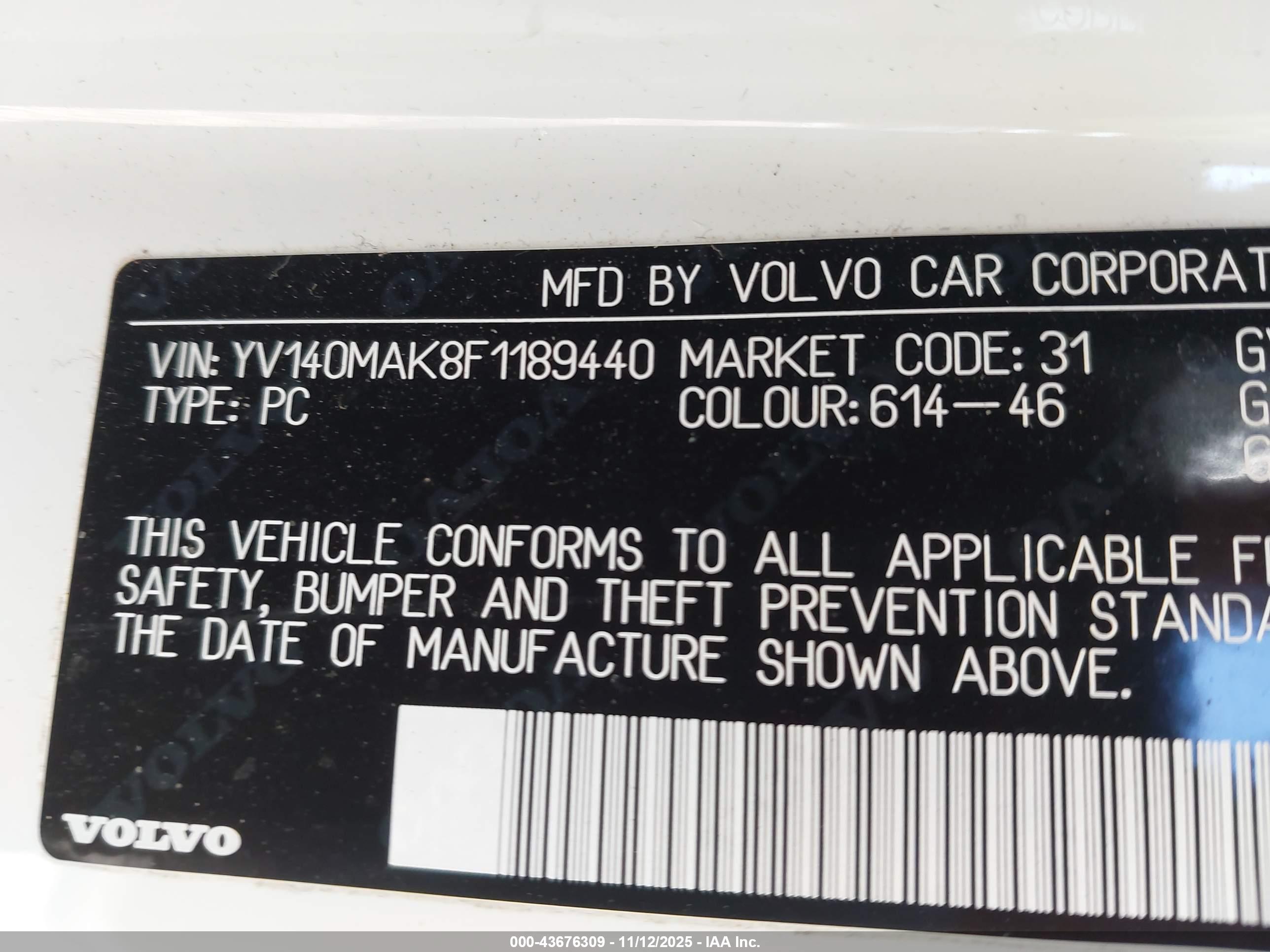 VOLVO S80 image 9