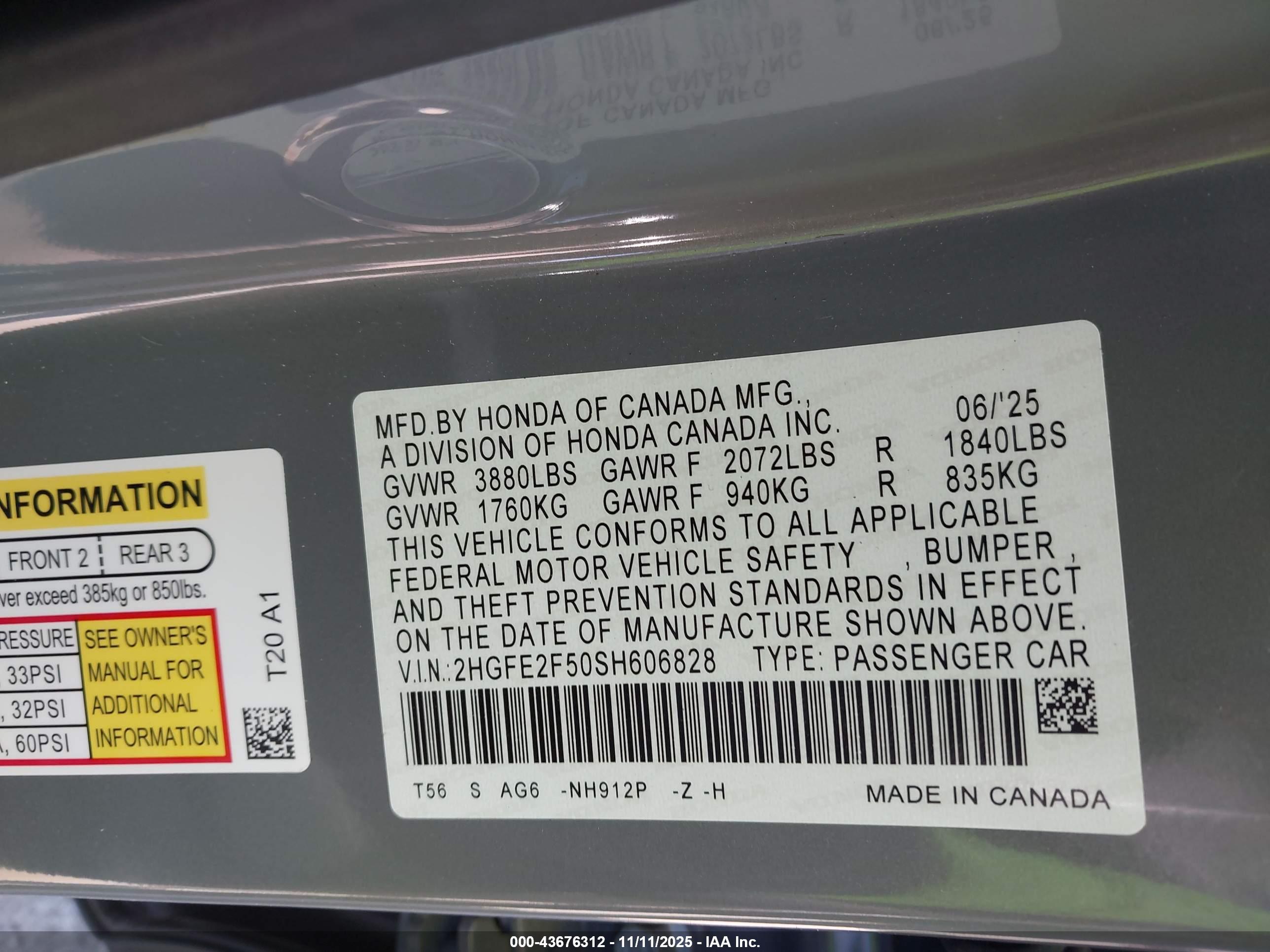 HONDA CIVIC image 9