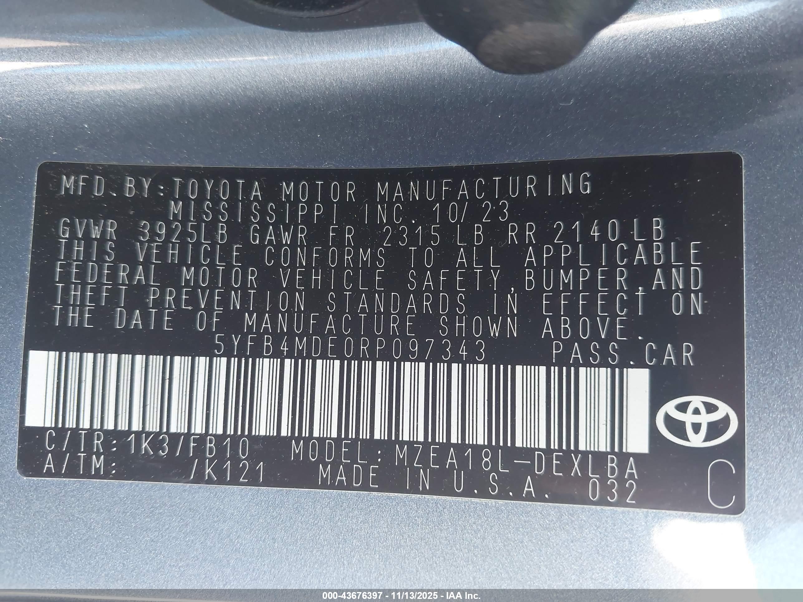 TOYOTA COROLLA image 9