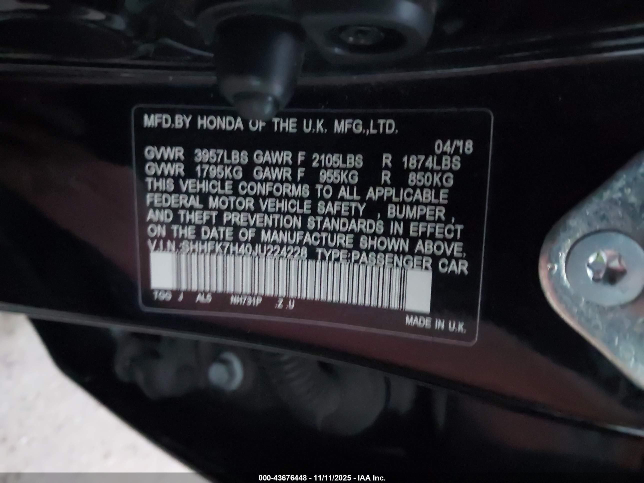 HONDA CIVIC image 9