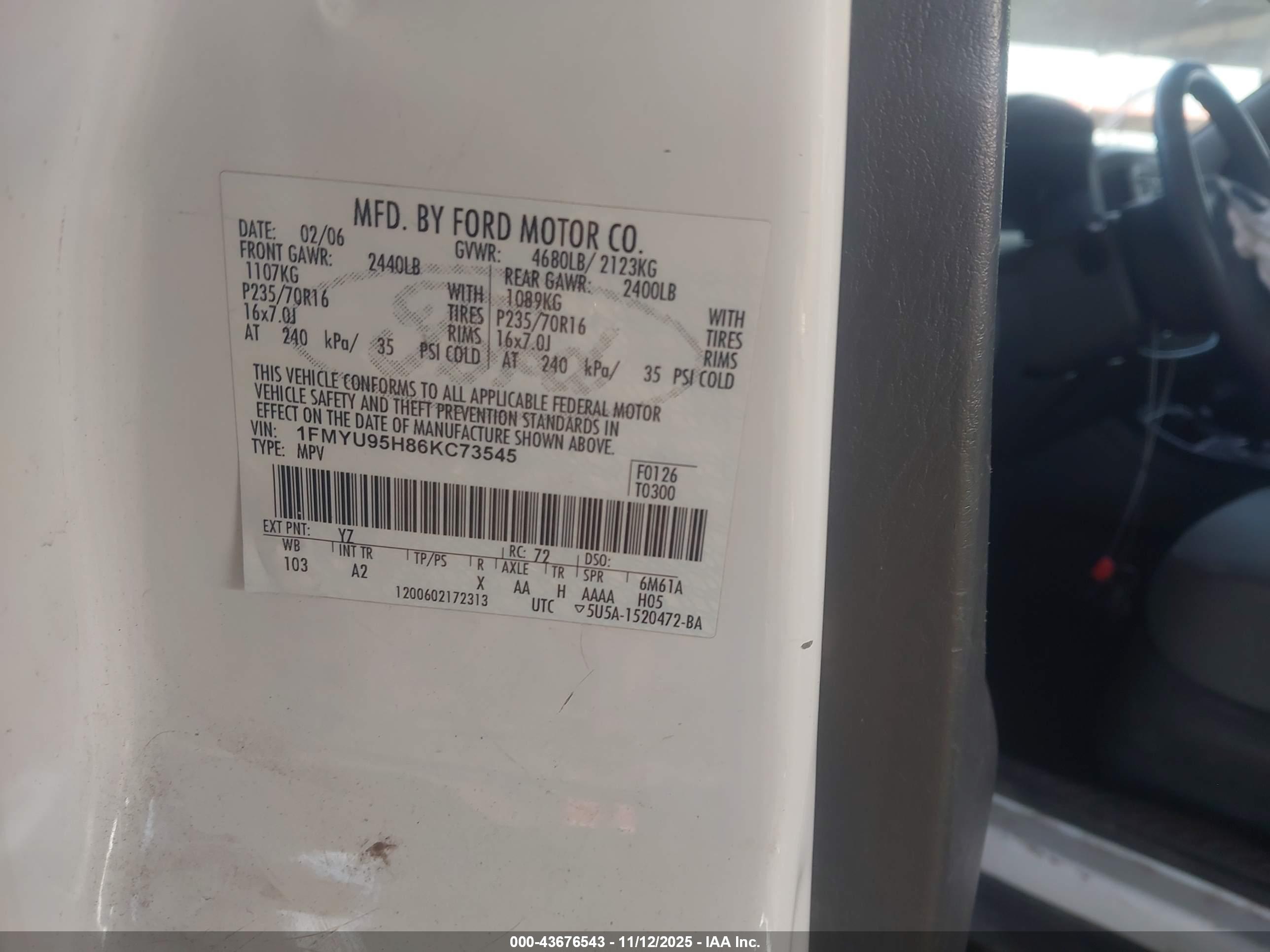 FORD ESCAPE image 9