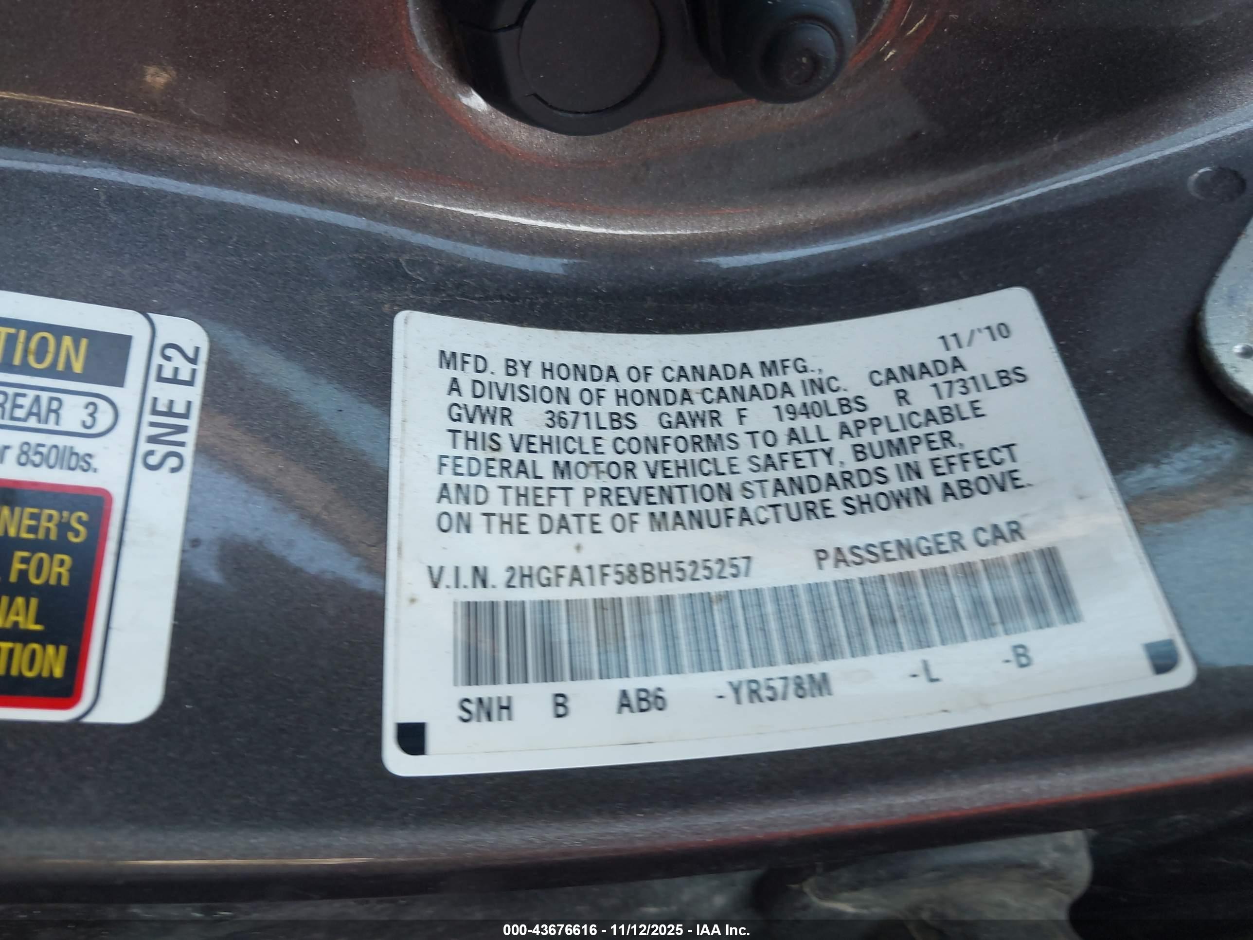 HONDA CIVIC image 9