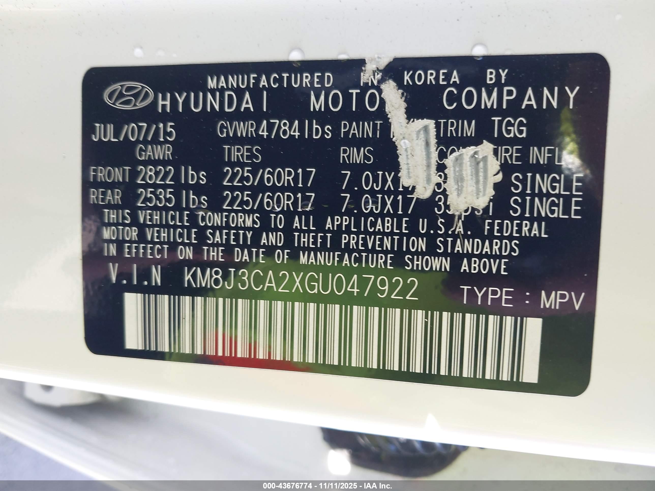 HYUNDAI TUCSON image 9