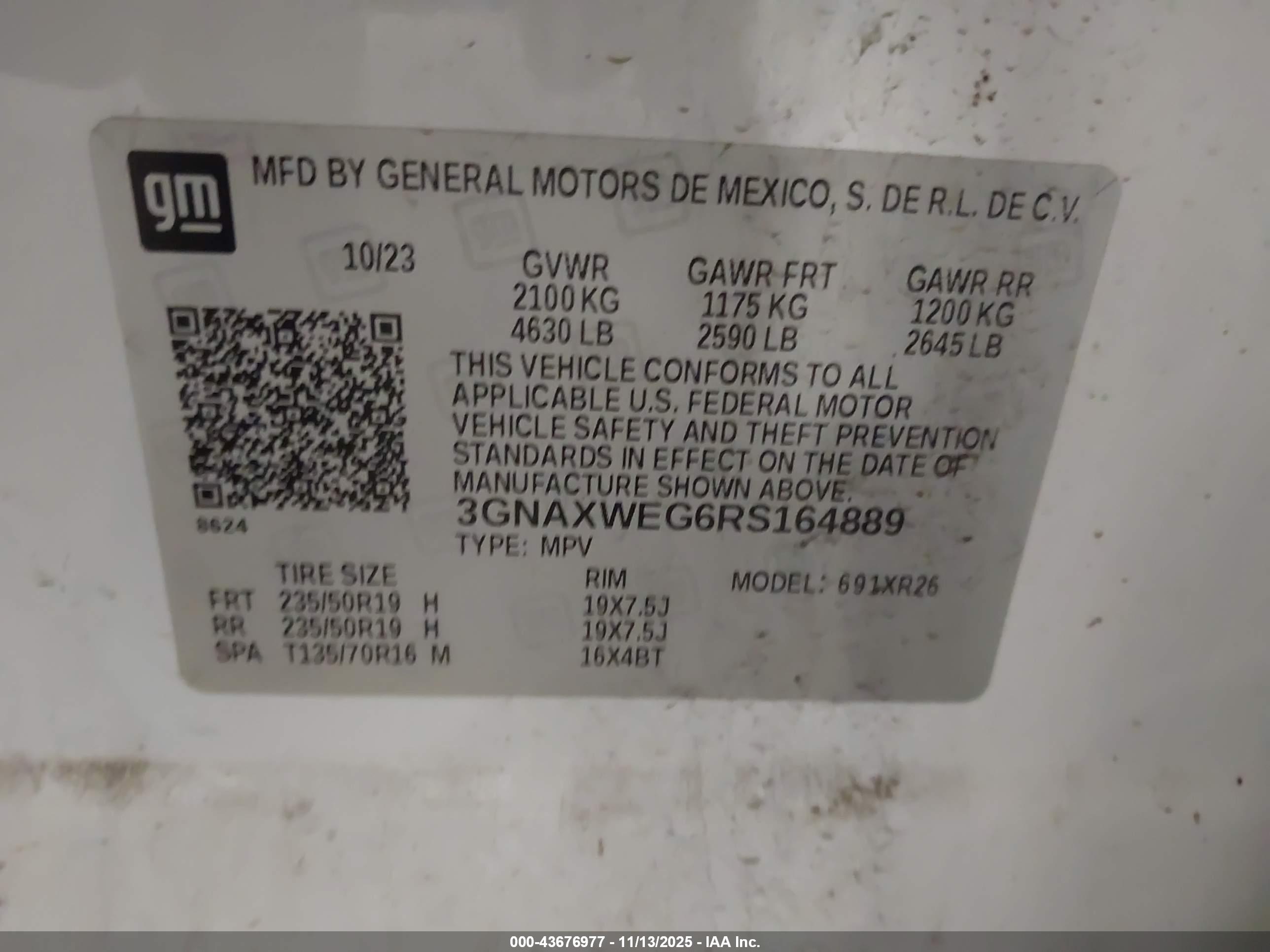 CHEVROLET EQUINOX image 9