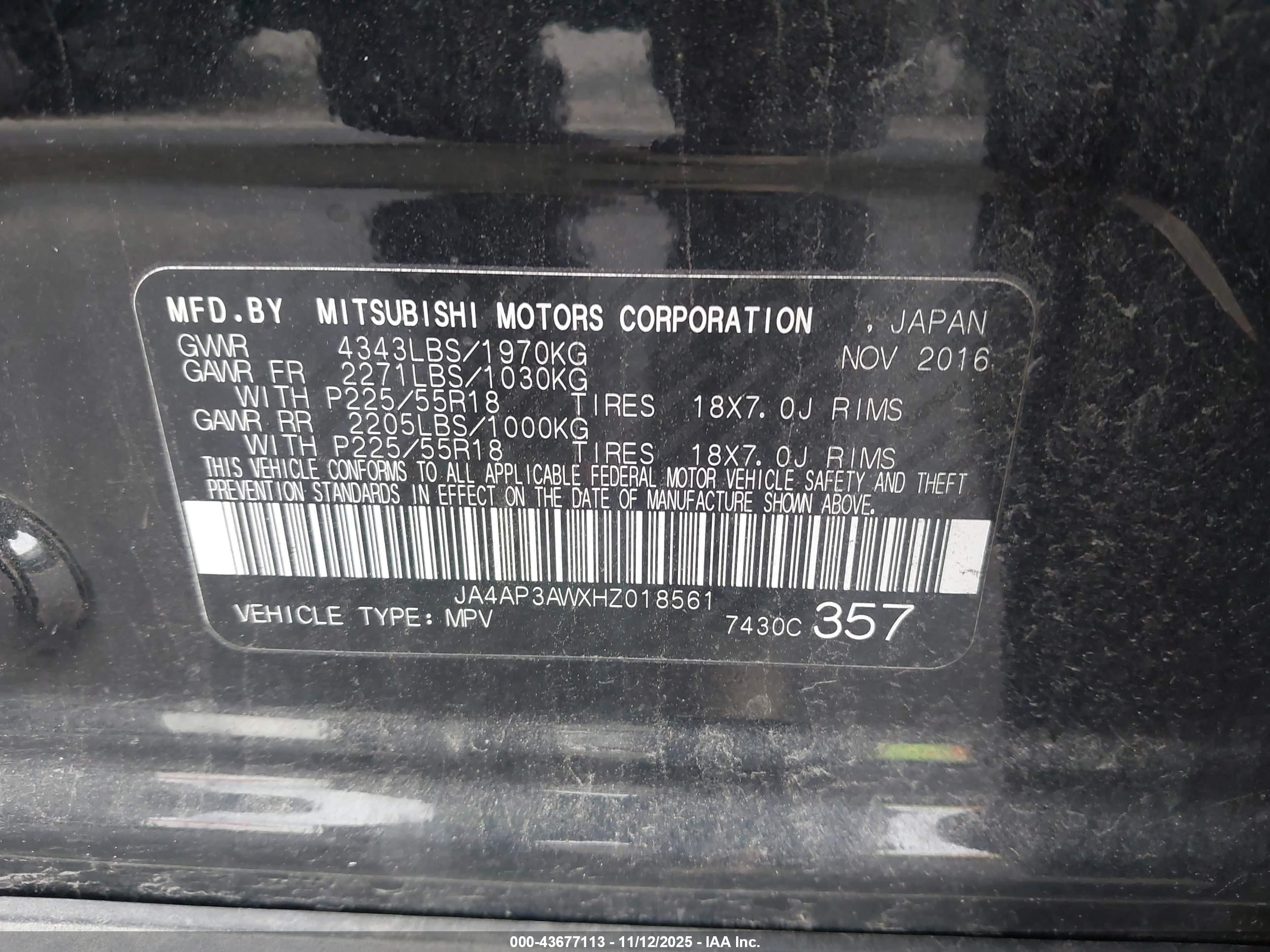 MITSUBISHI OUTLANDER image 9