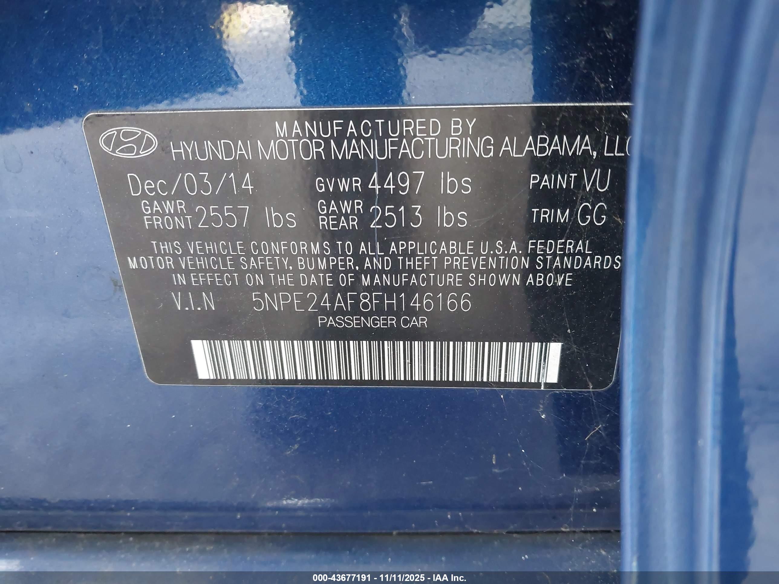 HYUNDAI SONATA image 9