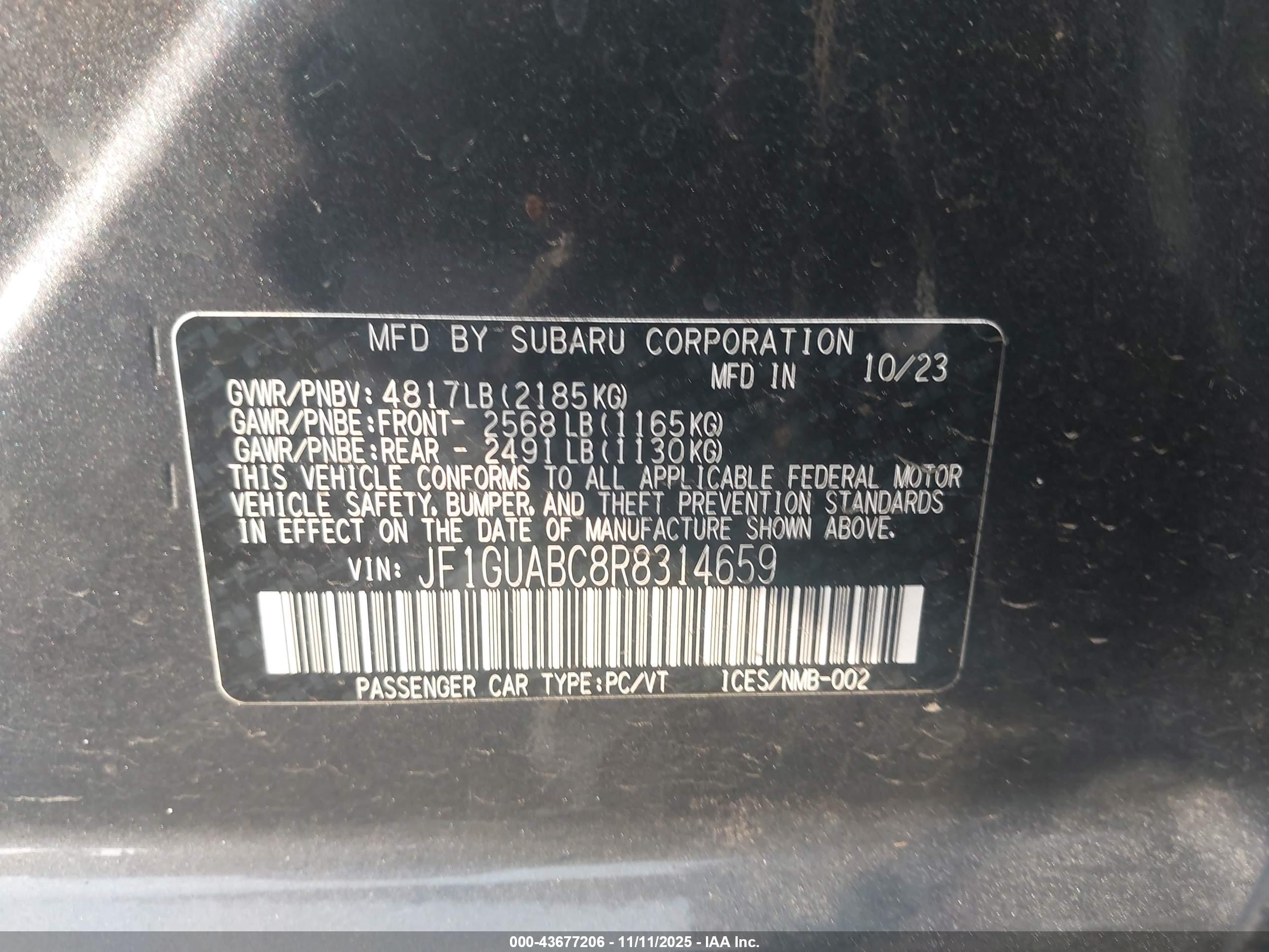 SUBARU IMPREZA image 9