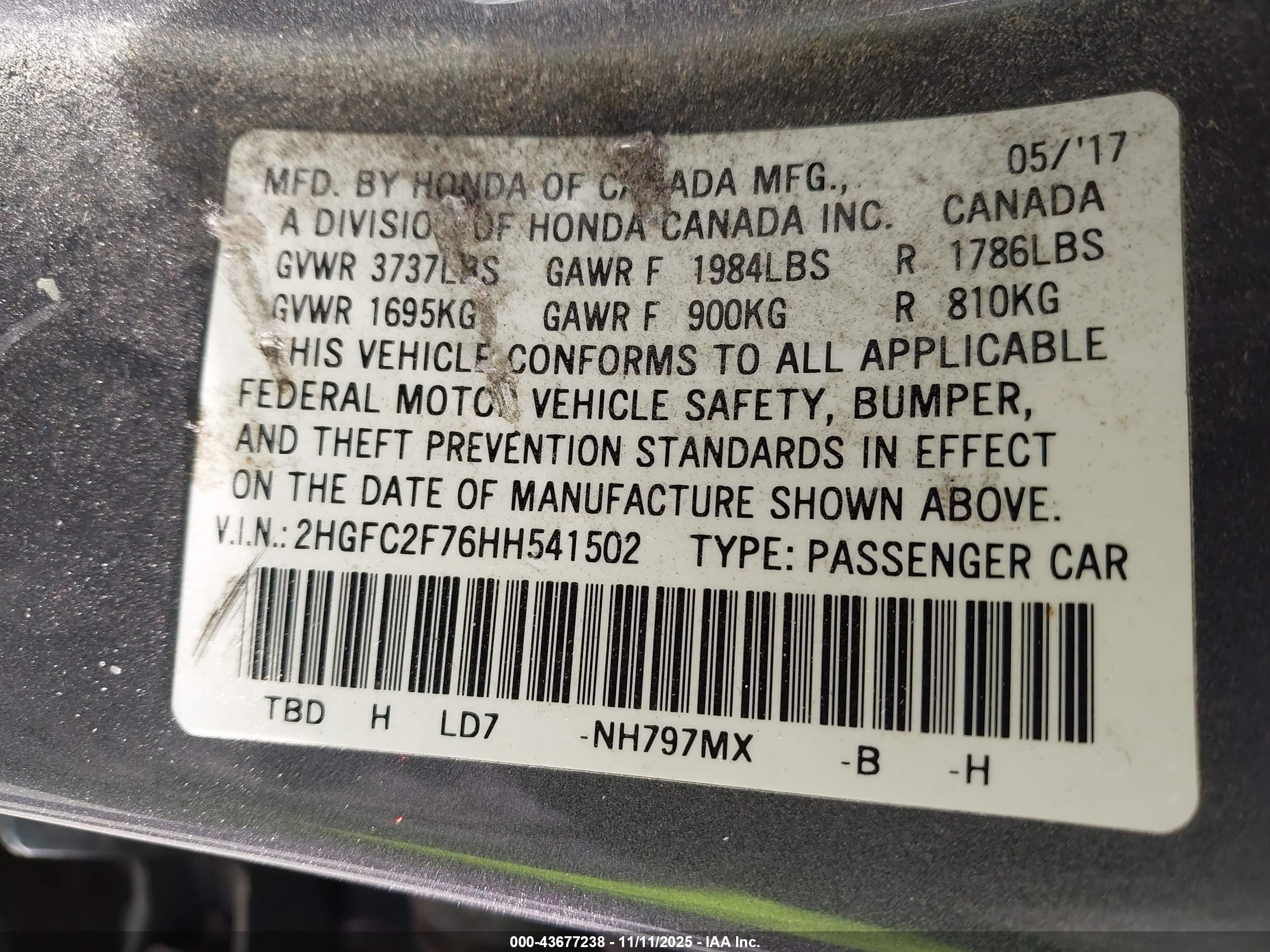 HONDA CIVIC image 9