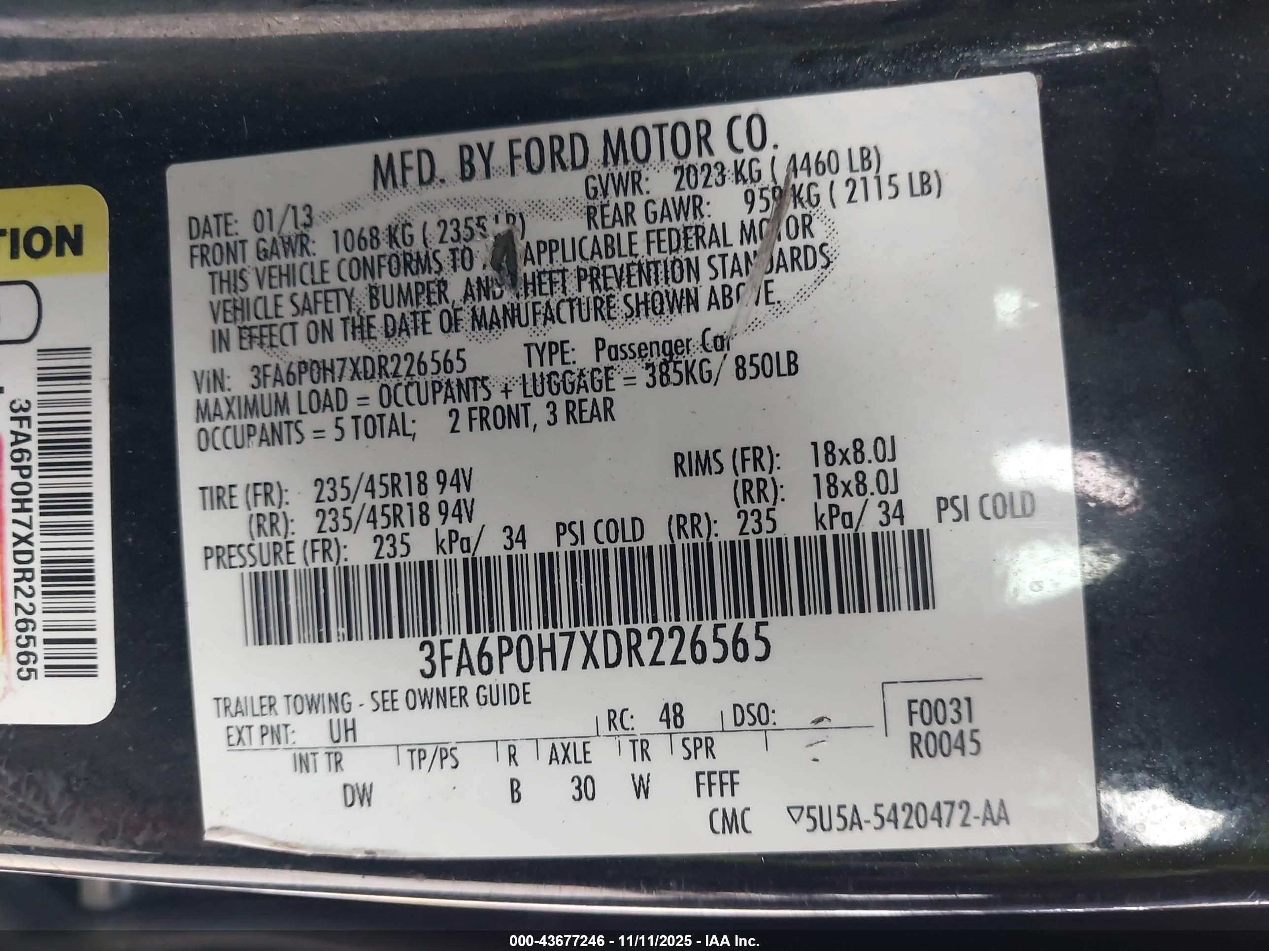 FORD FUSION image 9