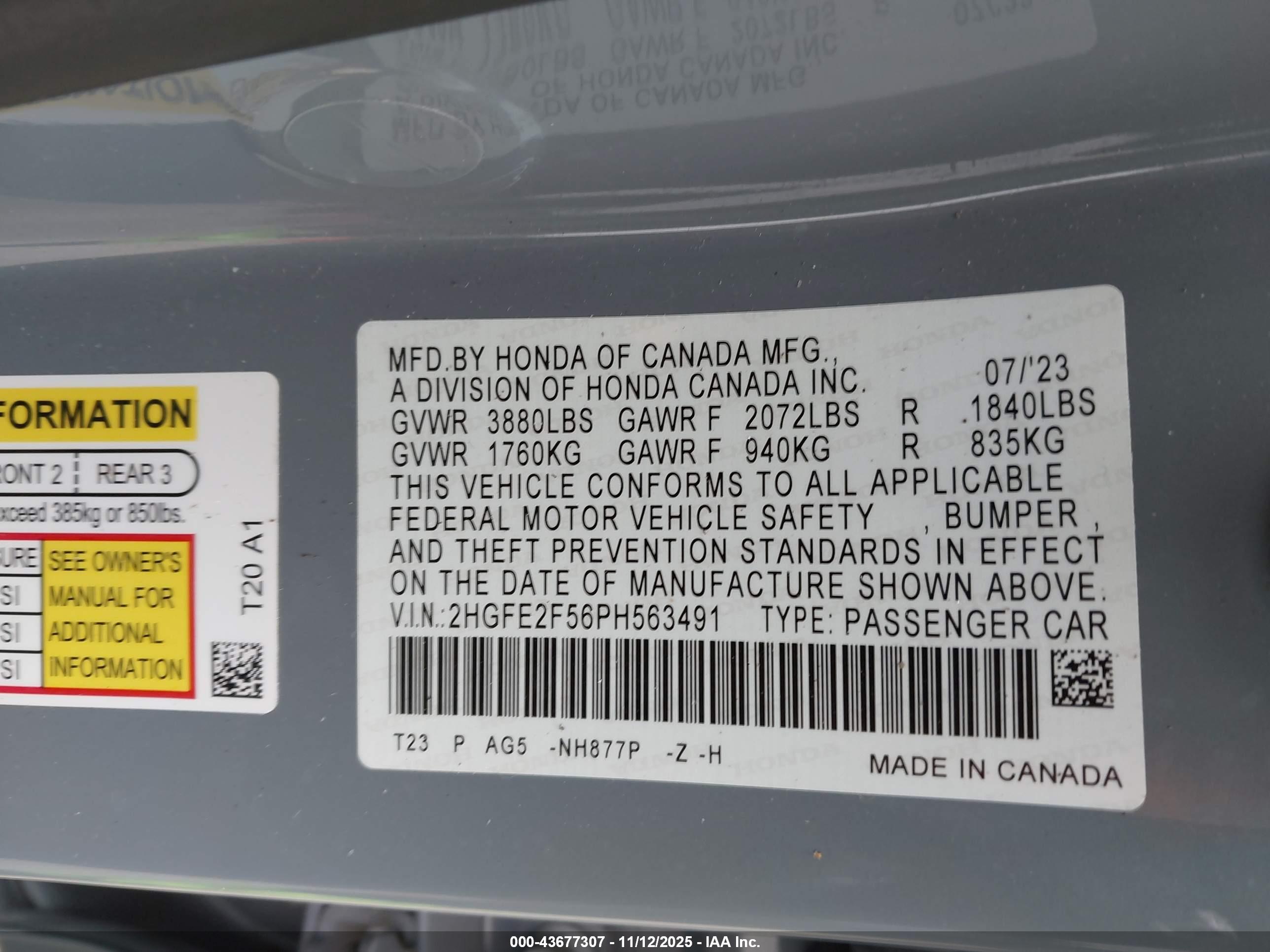 HONDA CIVIC image 9
