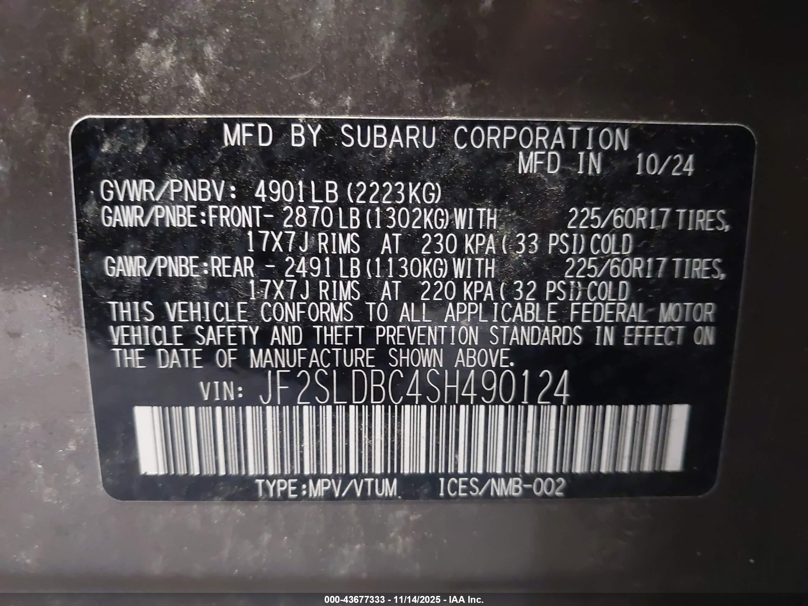 SUBARU FORESTER image 9
