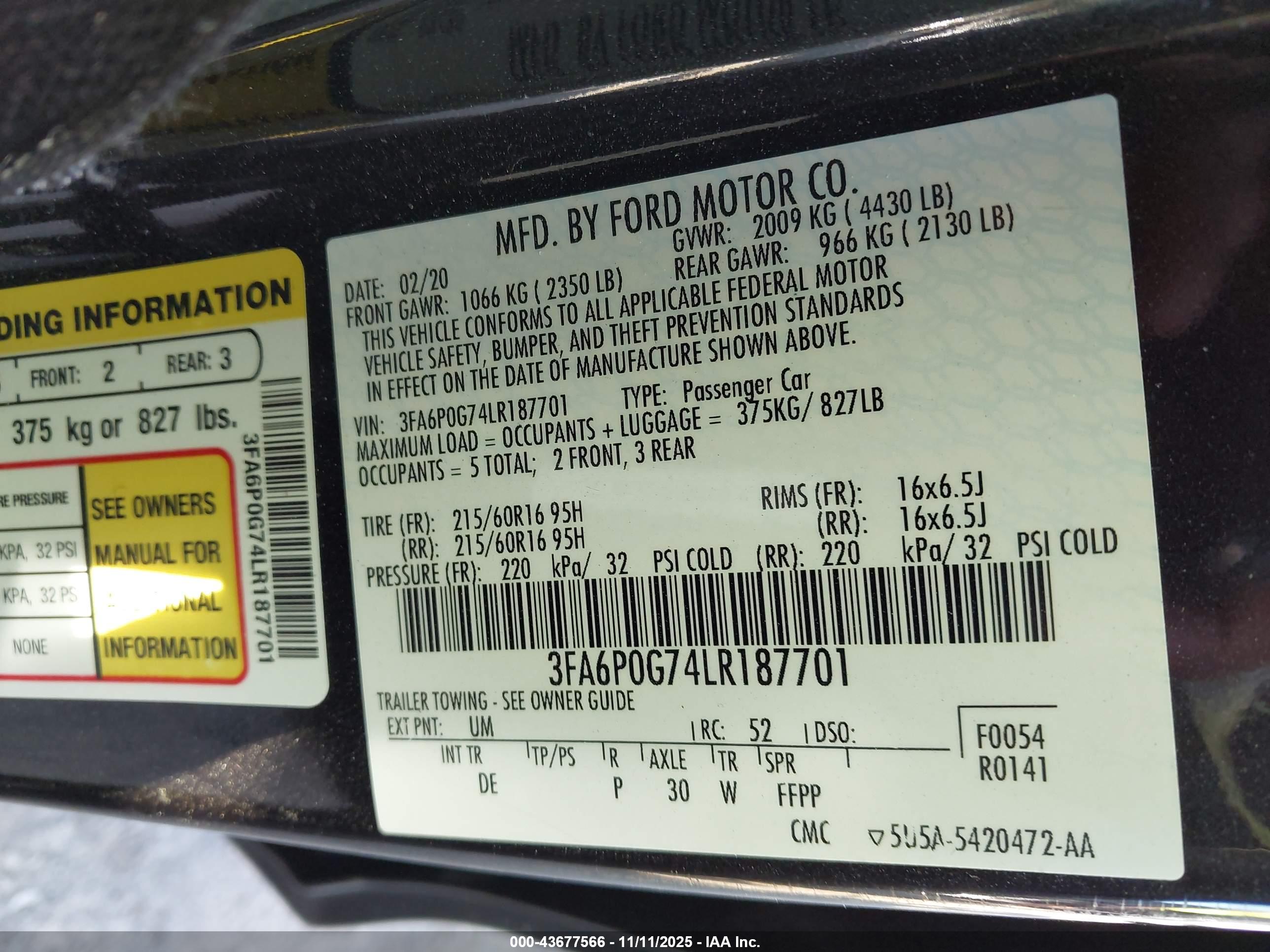 FORD FUSION image 9