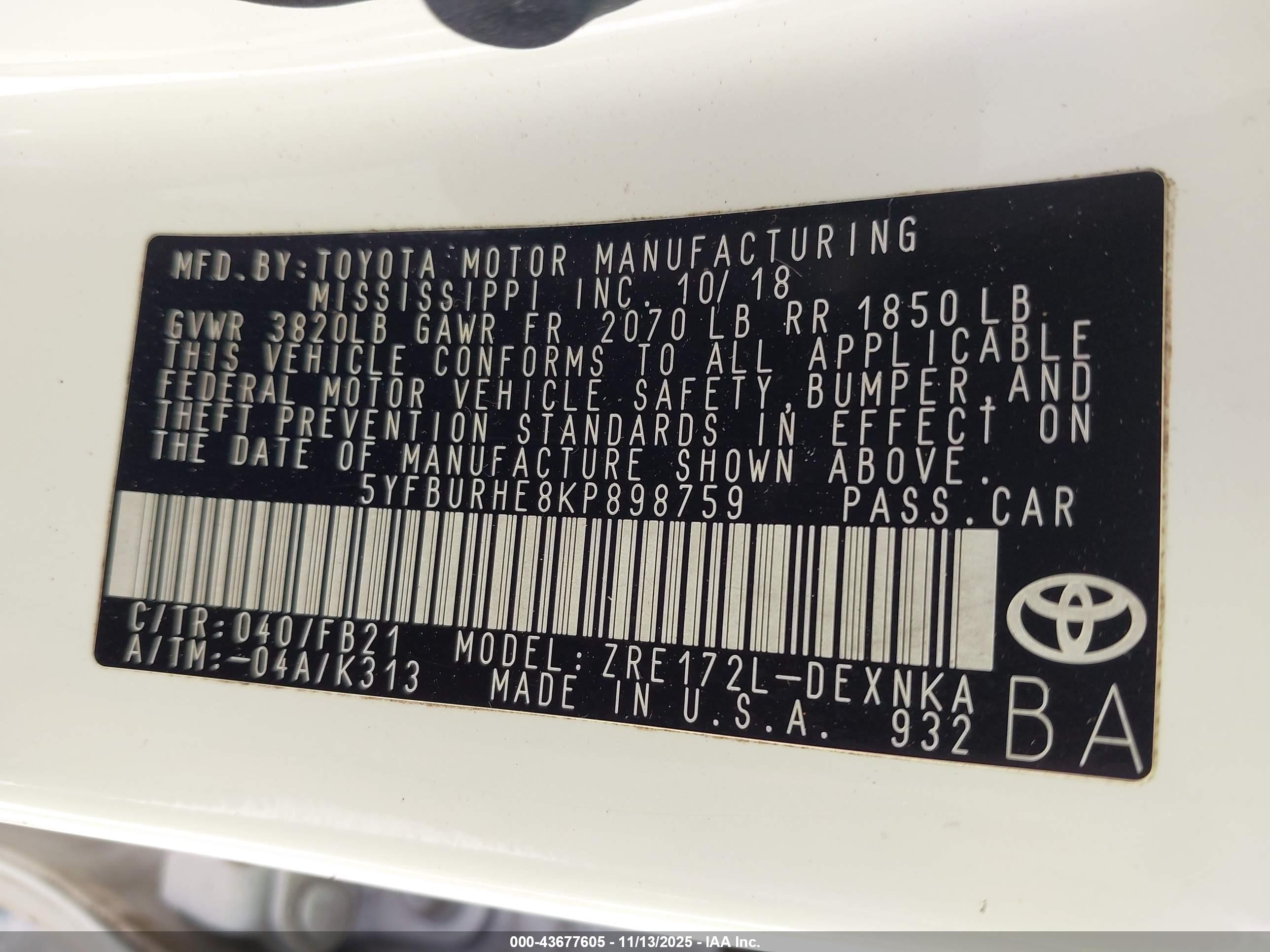 TOYOTA COROLLA image 9