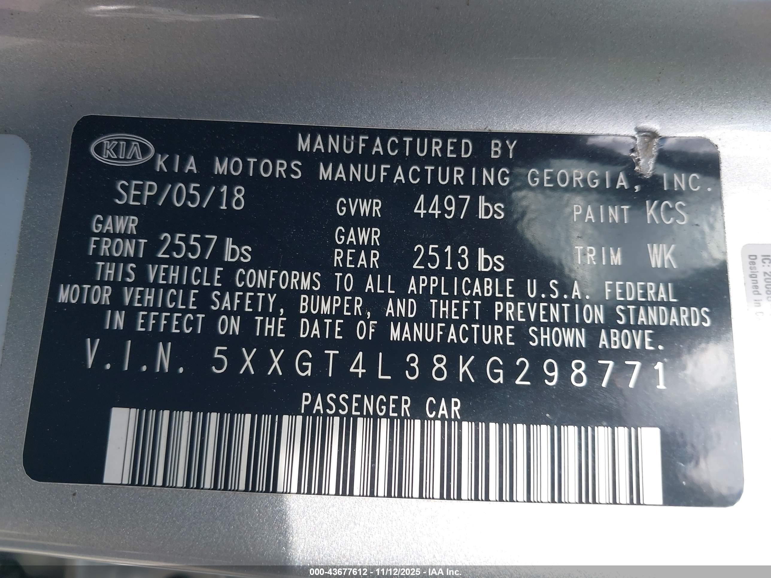 KIA OPTIMA image 9