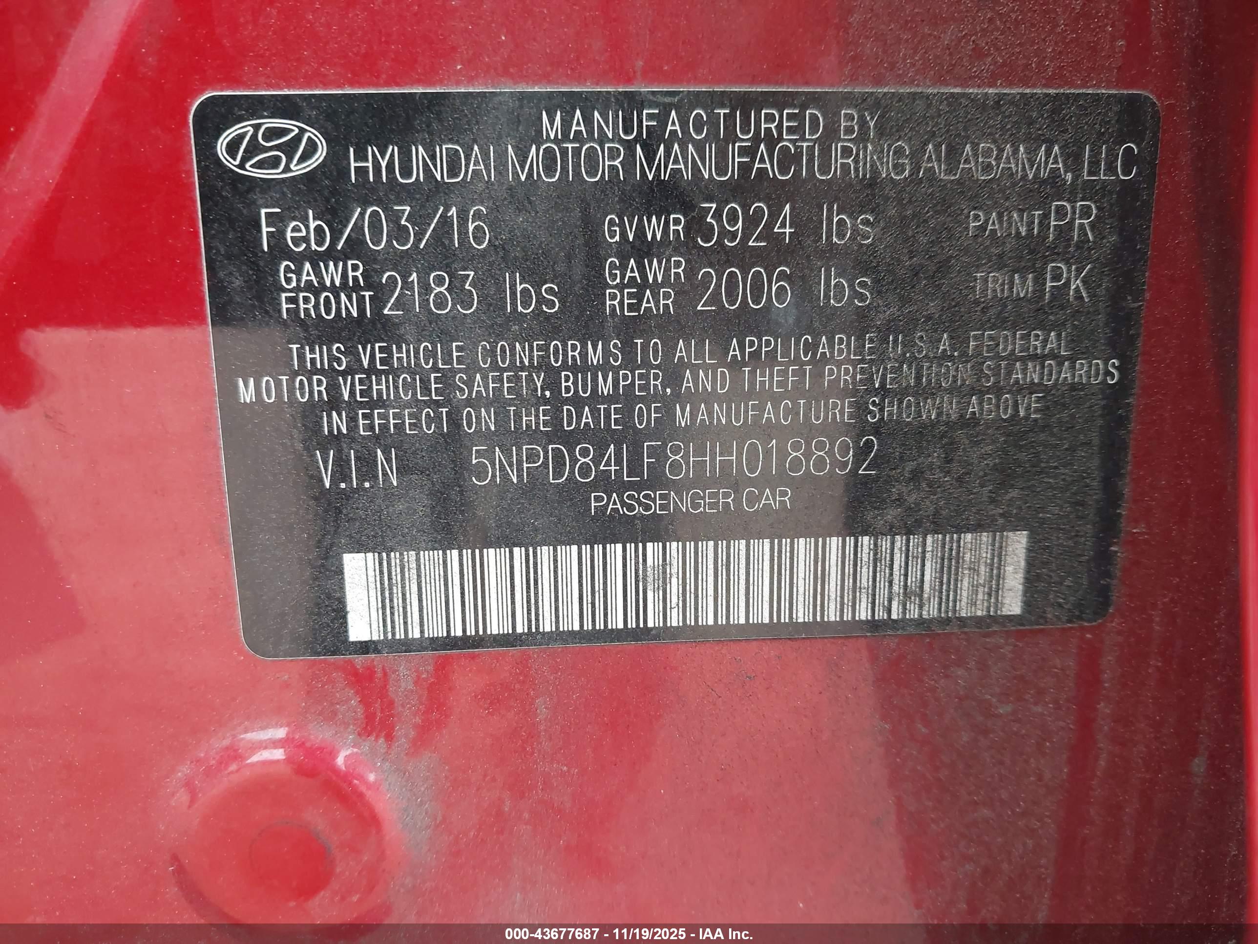 HYUNDAI ELANTRA image 9