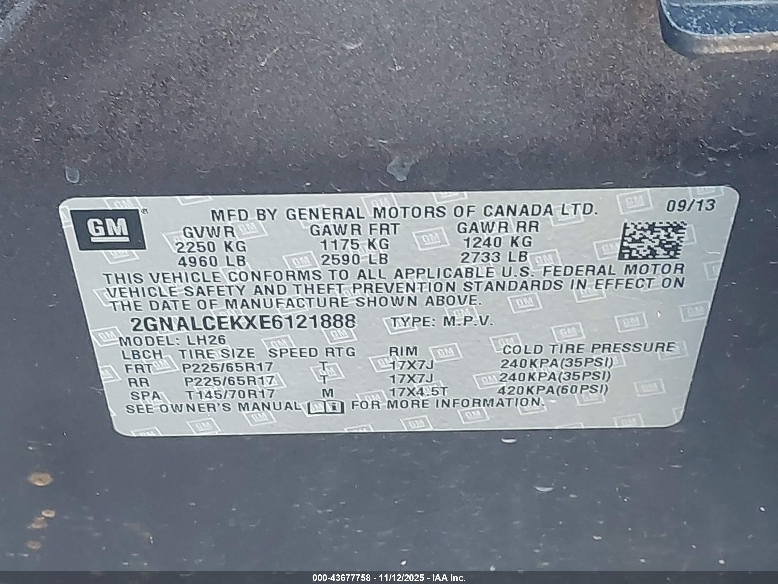 CHEVROLET EQUINOX image 9