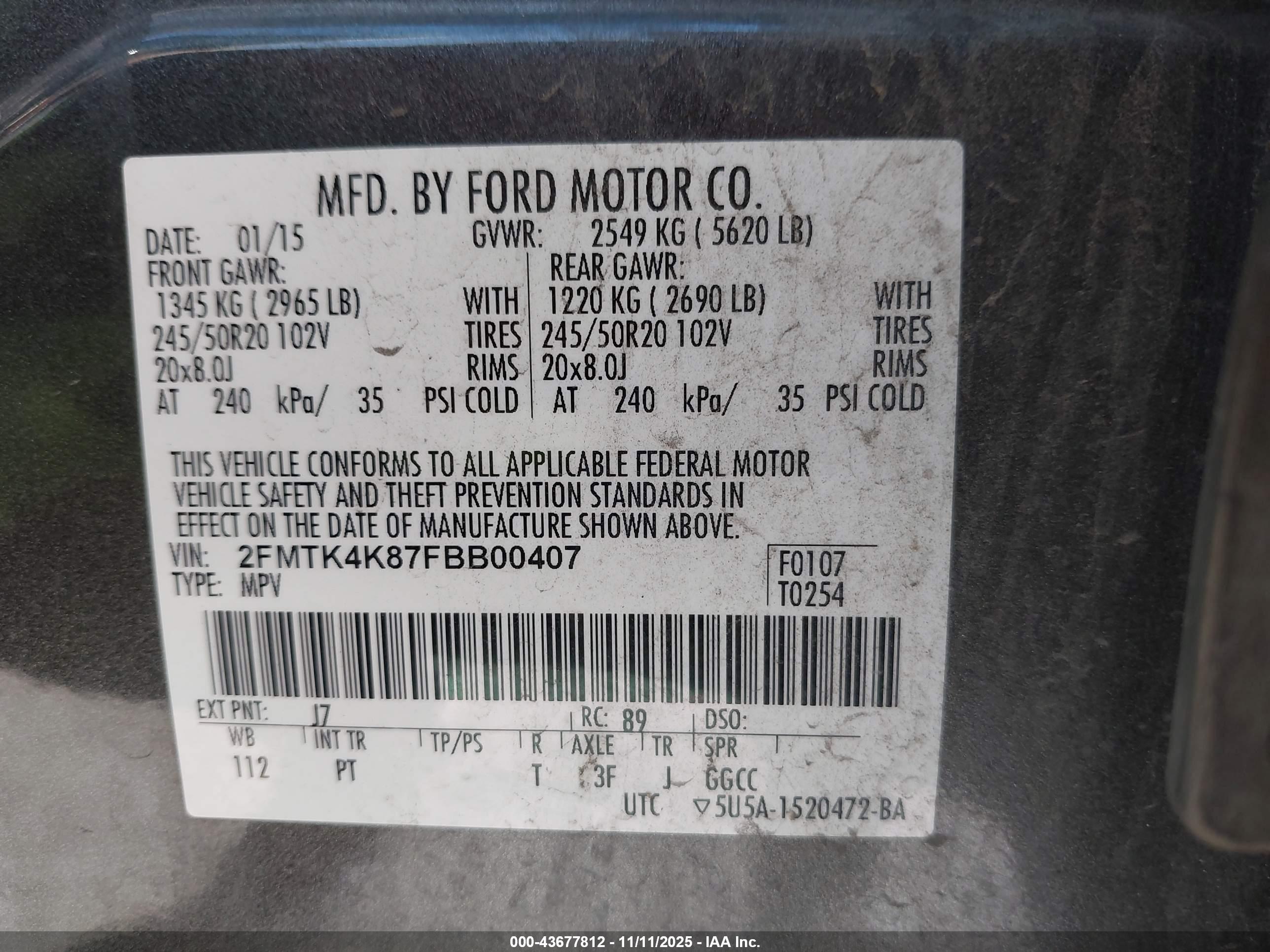 FORD EDGE image 9