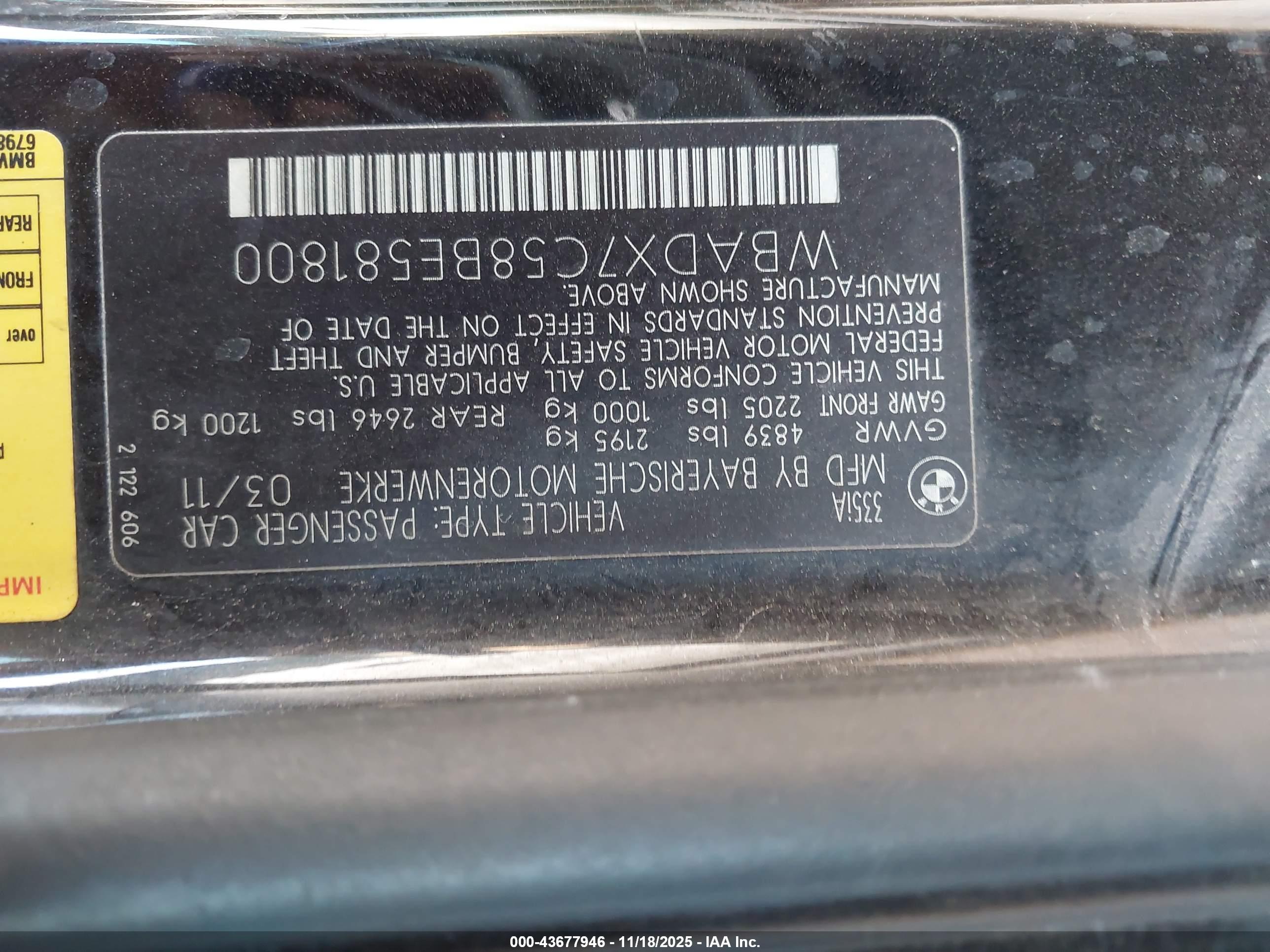 BMW 335I image 9