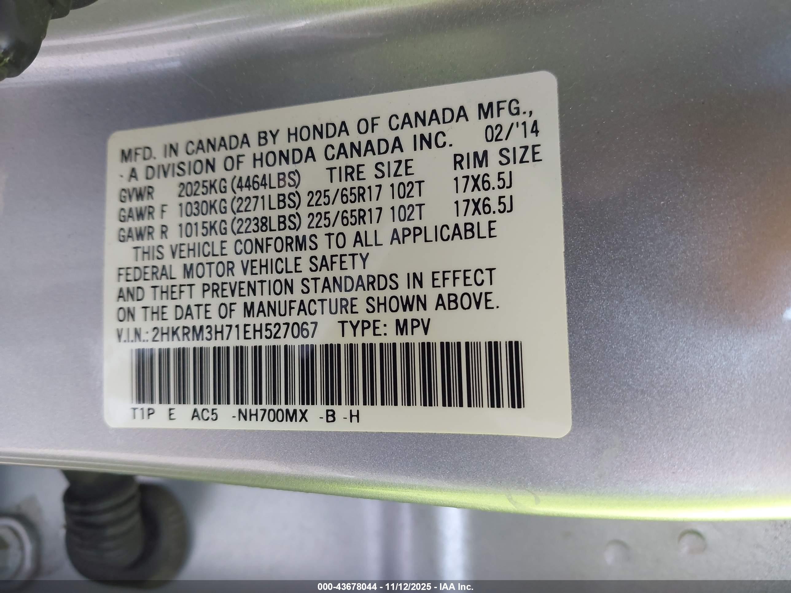 HONDA CR-V image 9
