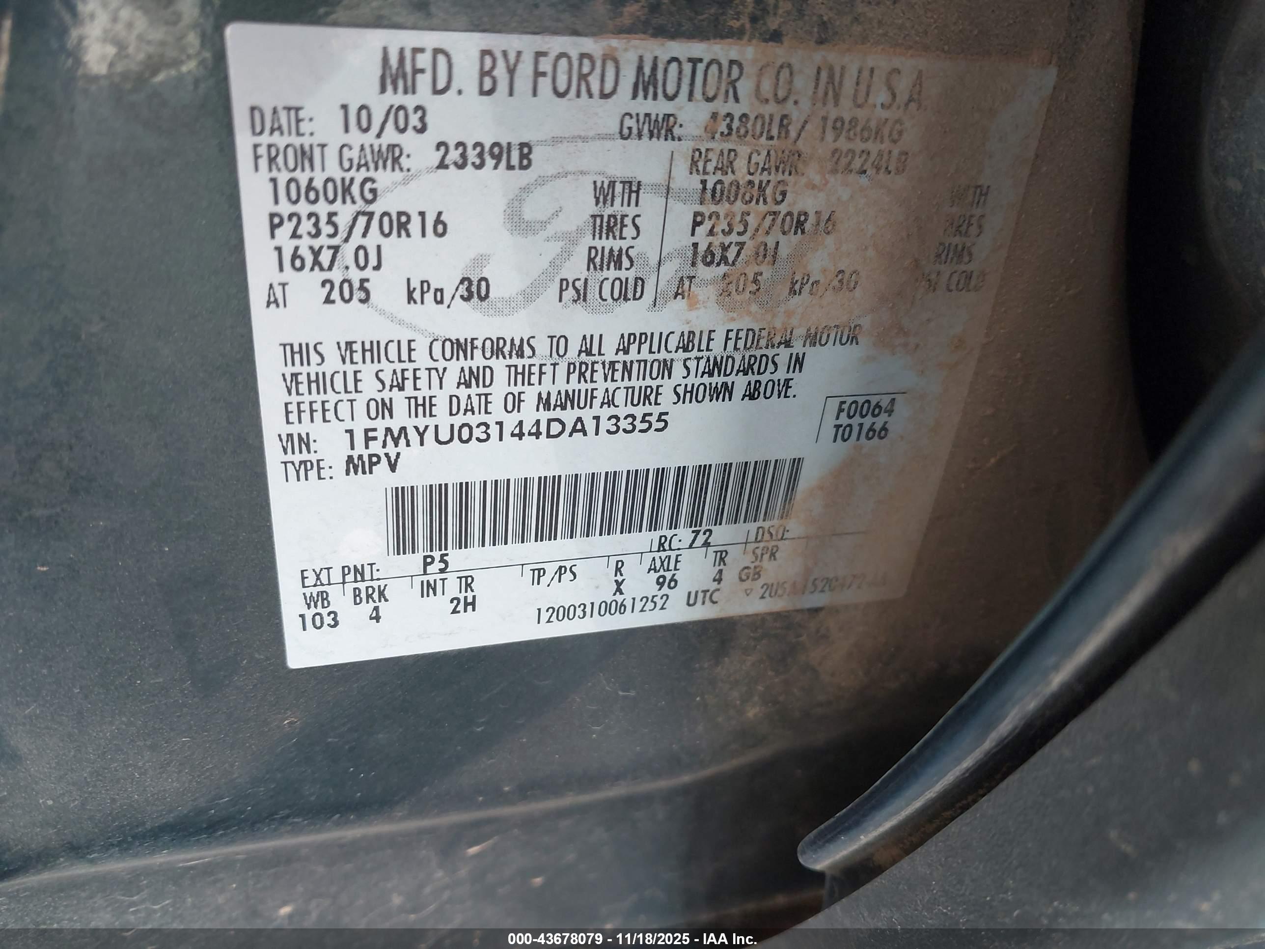 FORD ESCAPE image 9