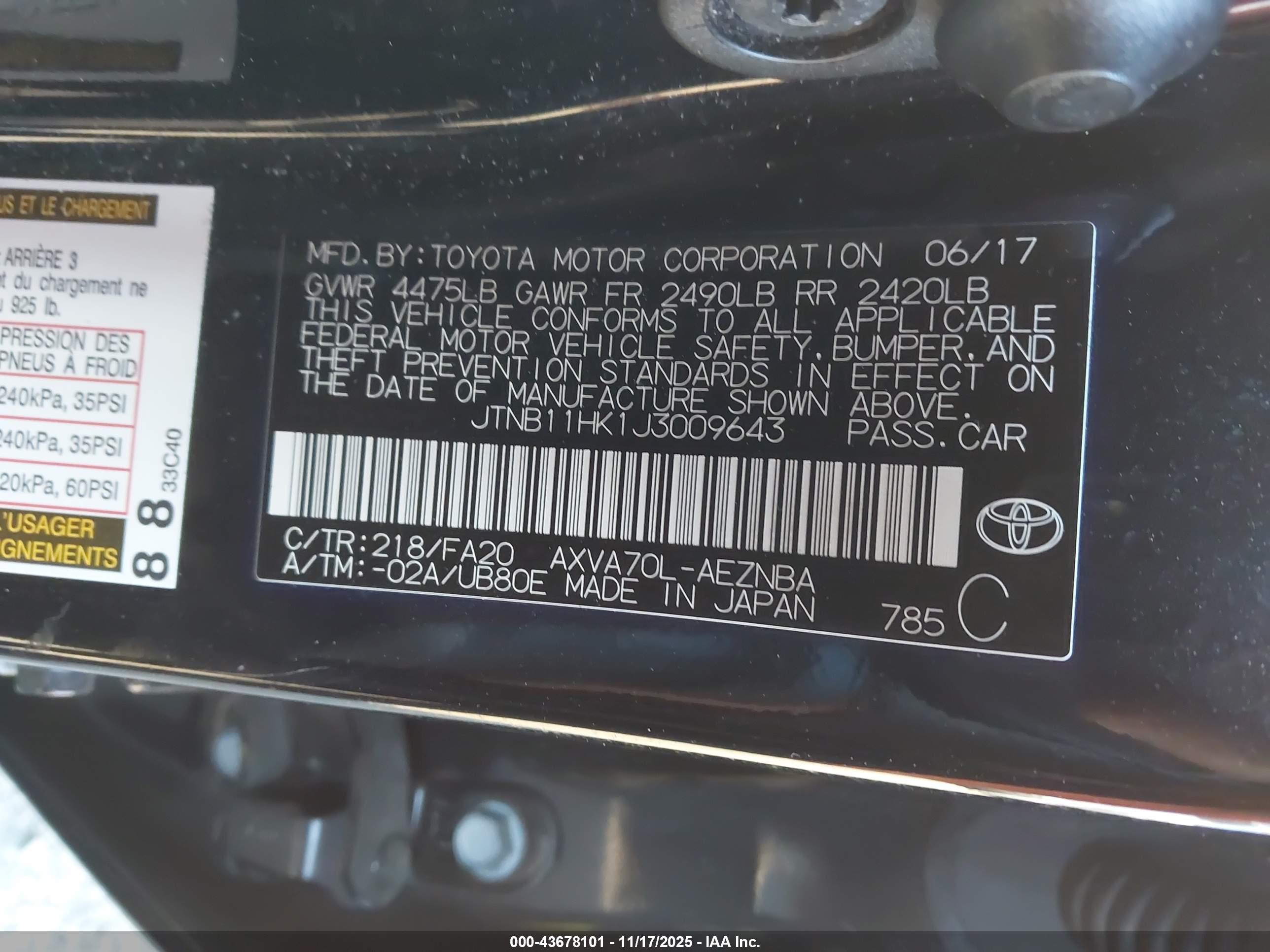 TOYOTA CAMRY image 9