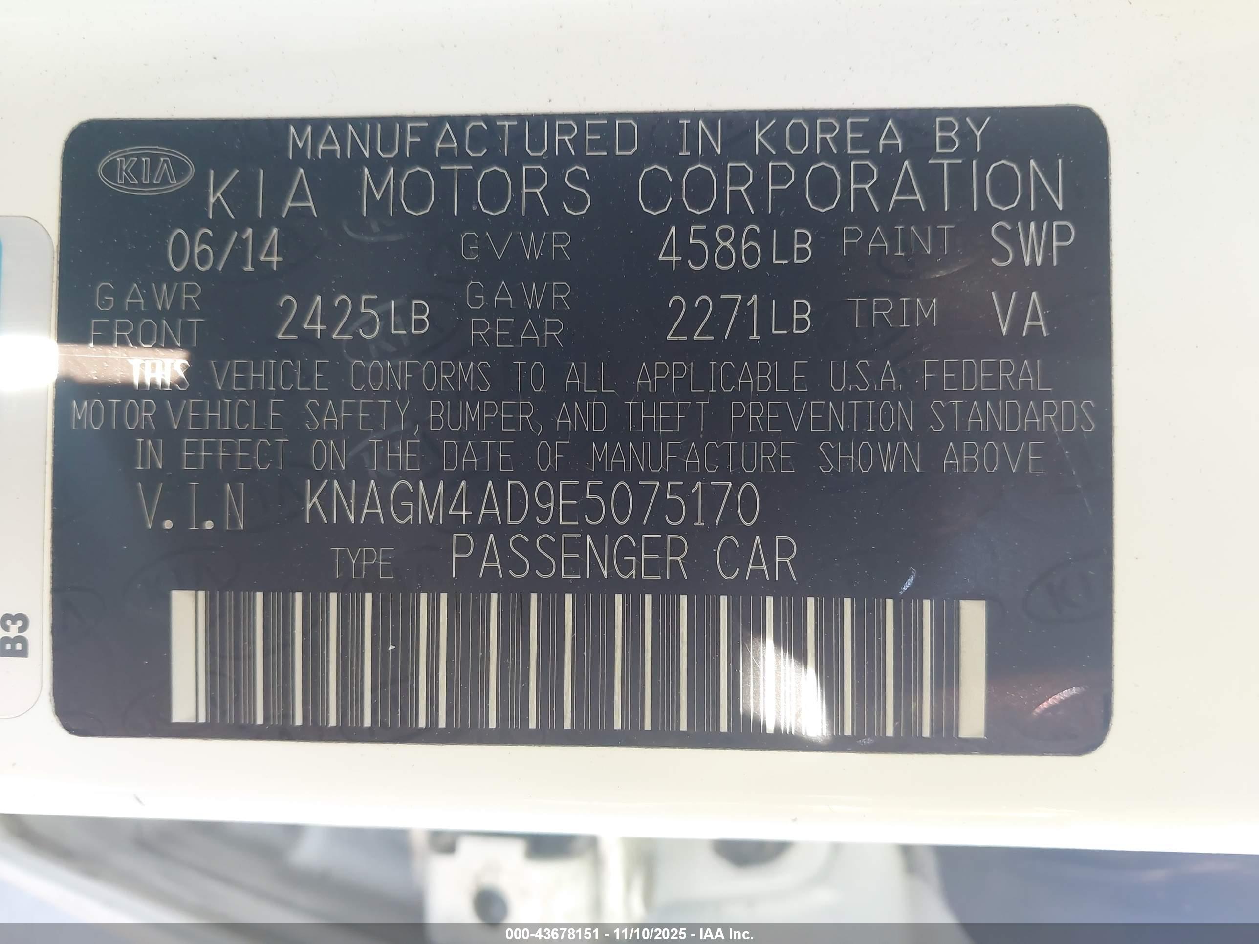 KIA OPTIMA image 9