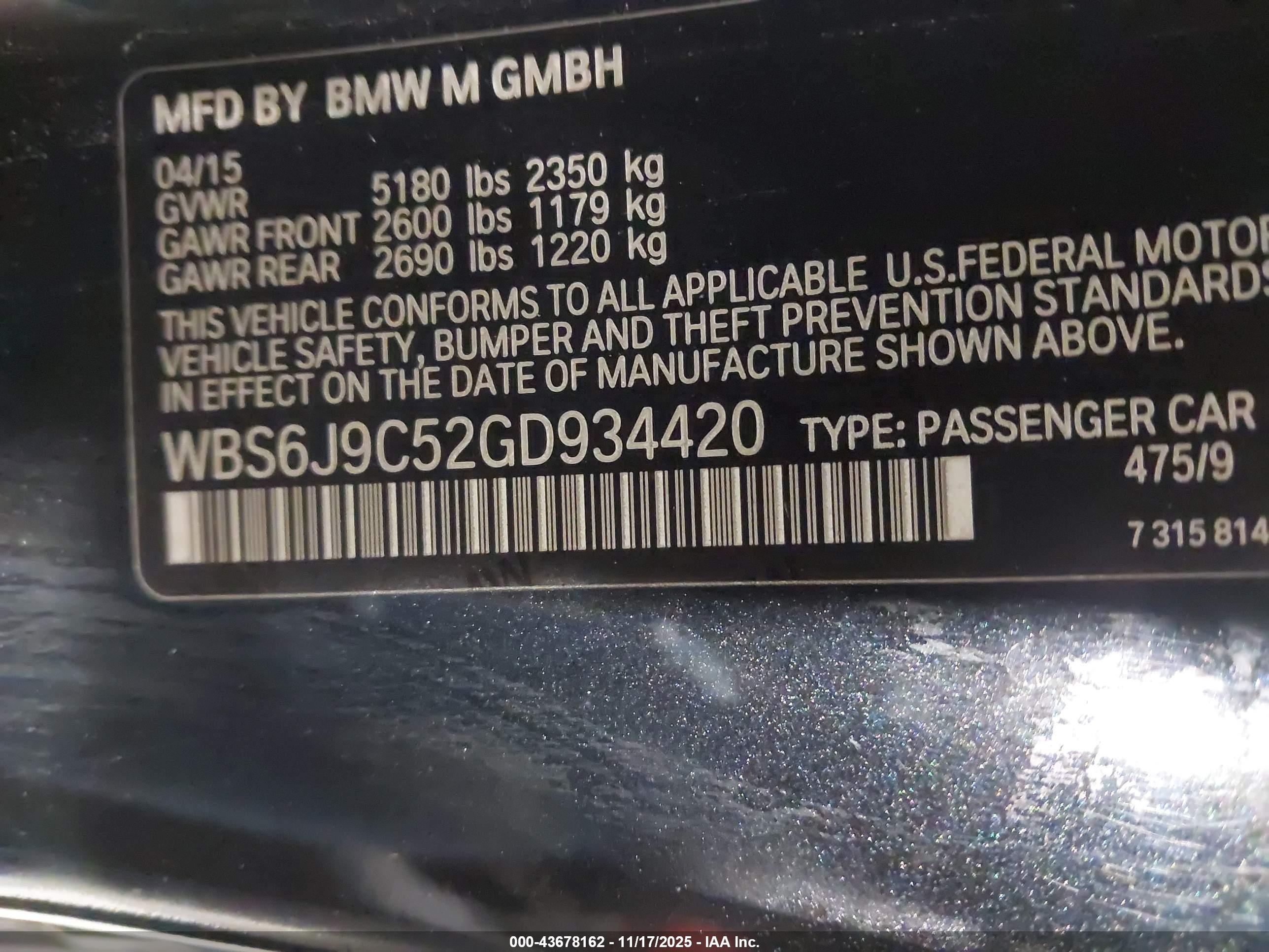 BMW M6 image 9