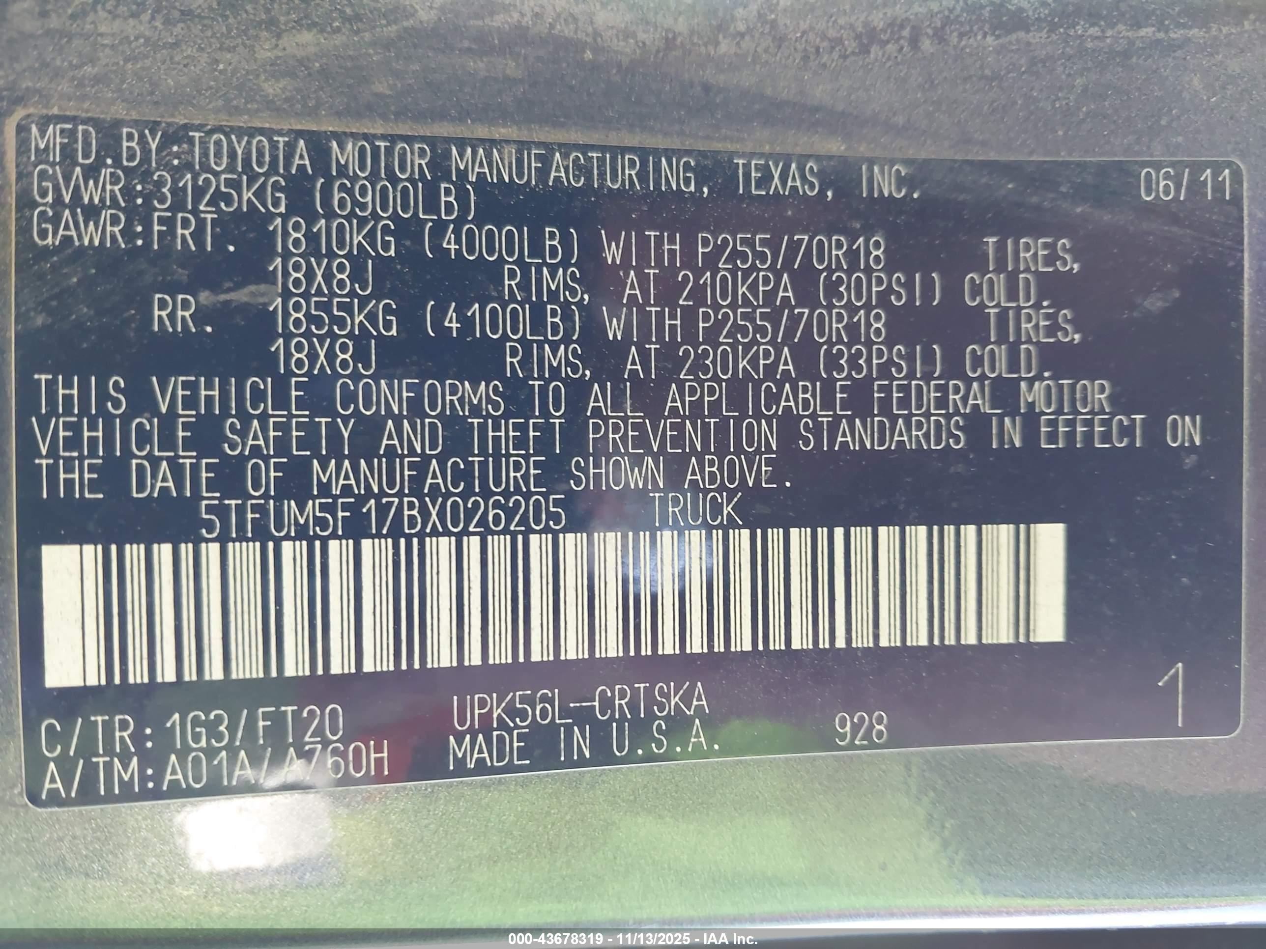 TOYOTA TUNDRA image 9