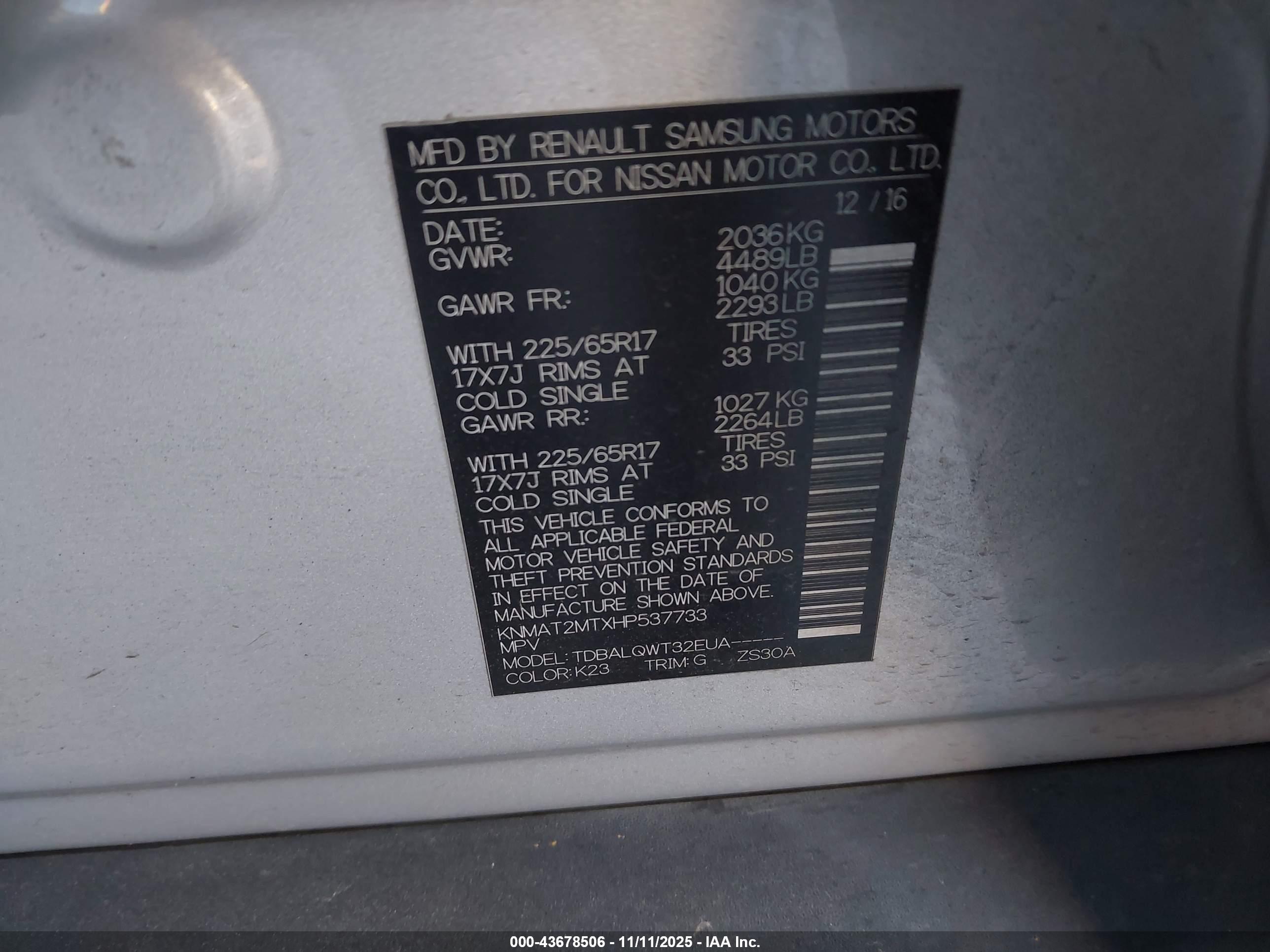 NISSAN ROGUE image 9