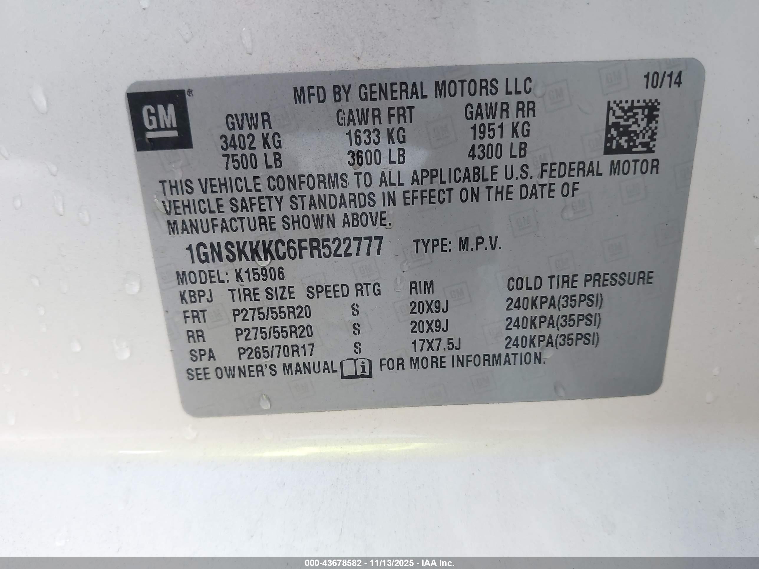CHEVROLET SUBURBAN image 9