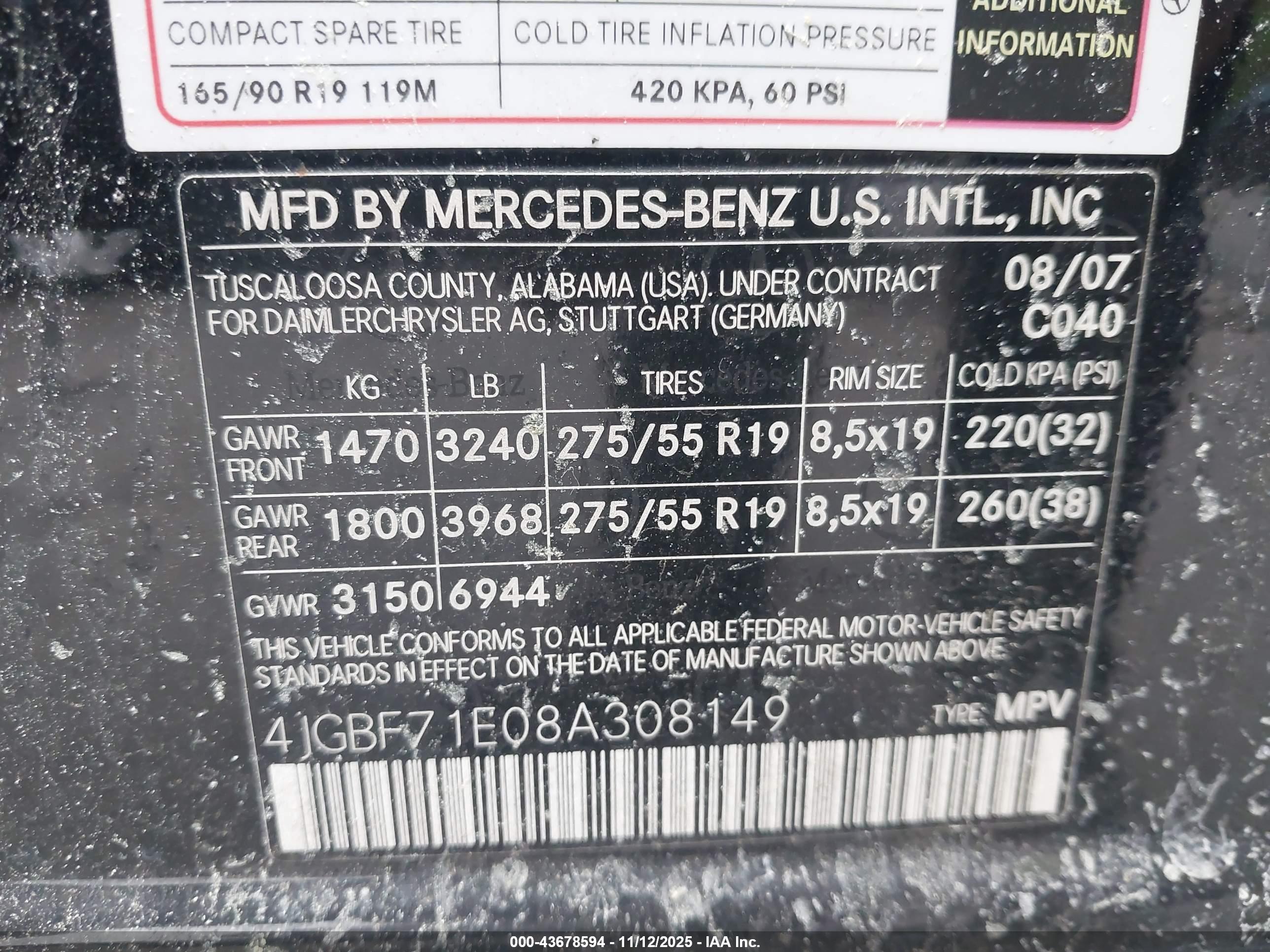 MERCEDES-BENZ GL image 9