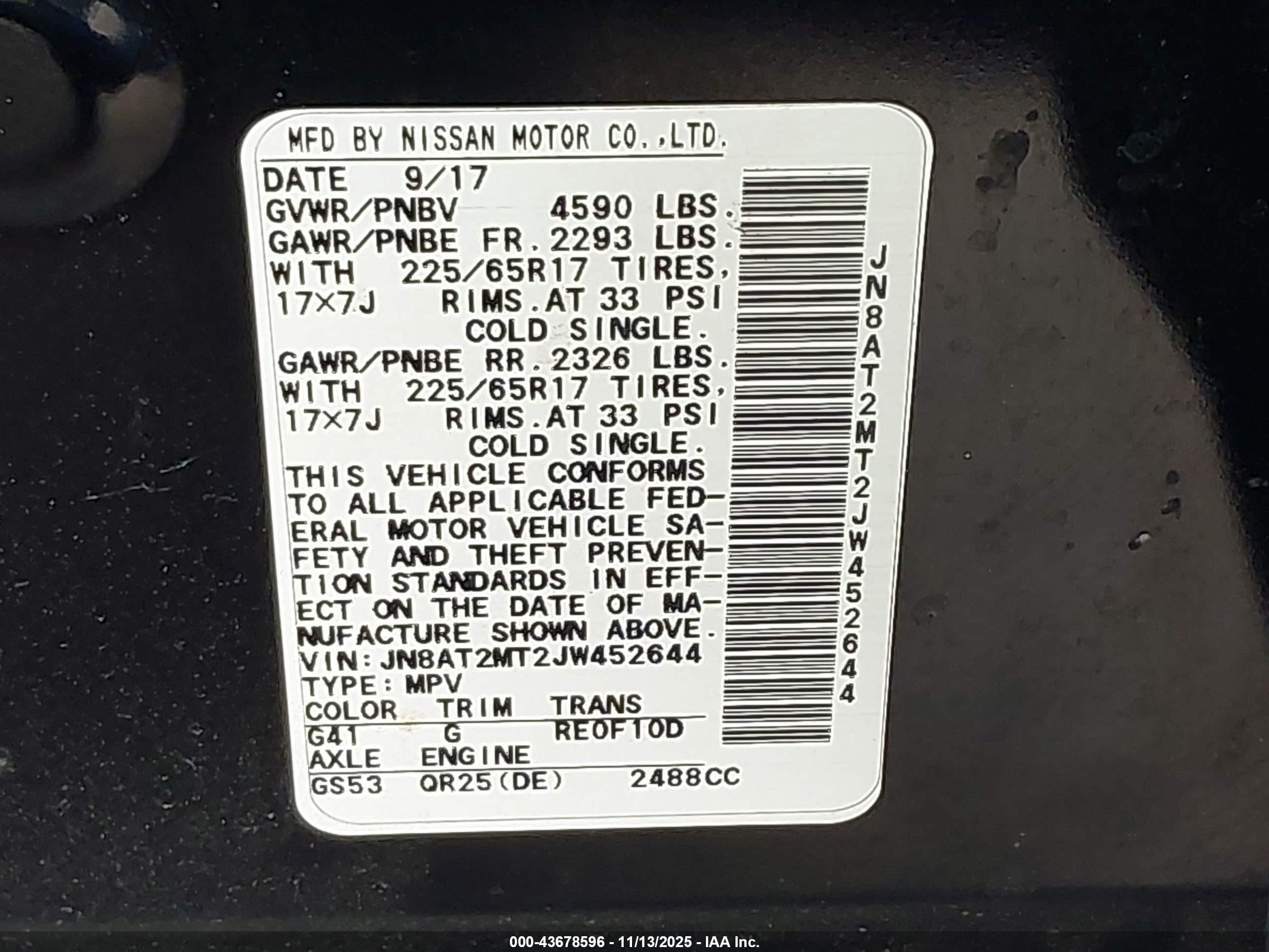 NISSAN ROGUE image 9
