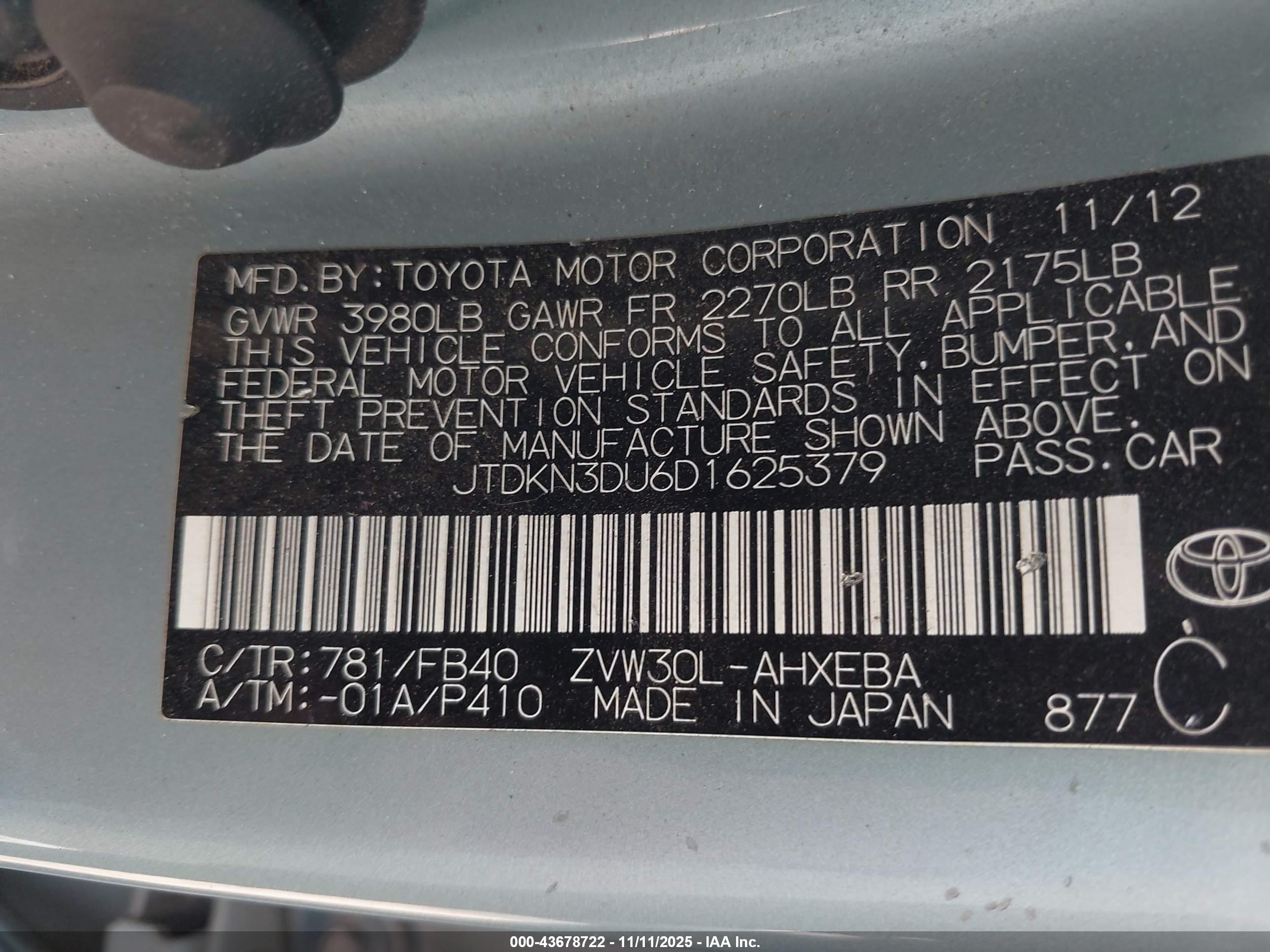 TOYOTA PRIUS image 9